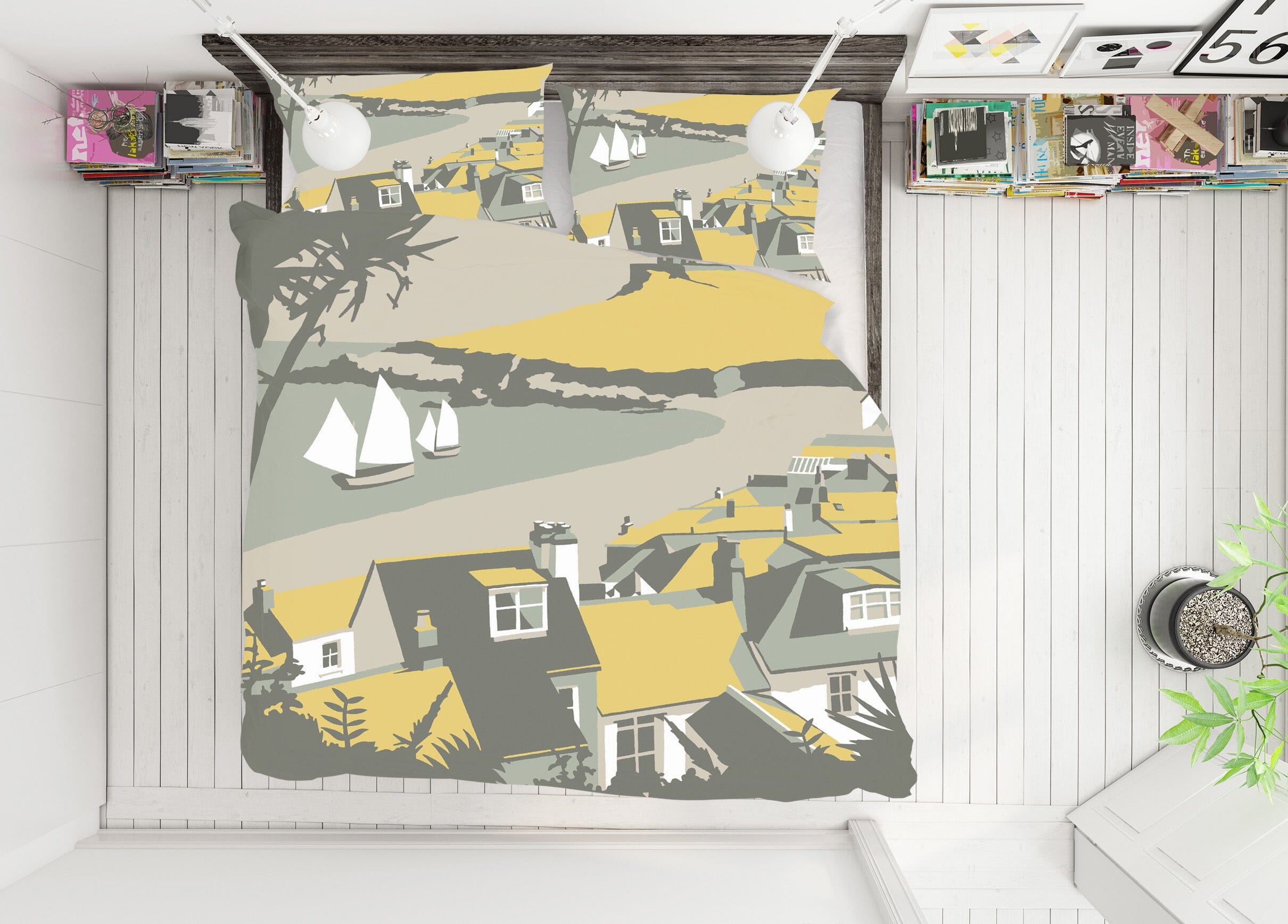 3D Leisure Residence 2067 Steve Read Bedding Bed Pillowcases Quilt Quiet Covers AJ Creativity Home