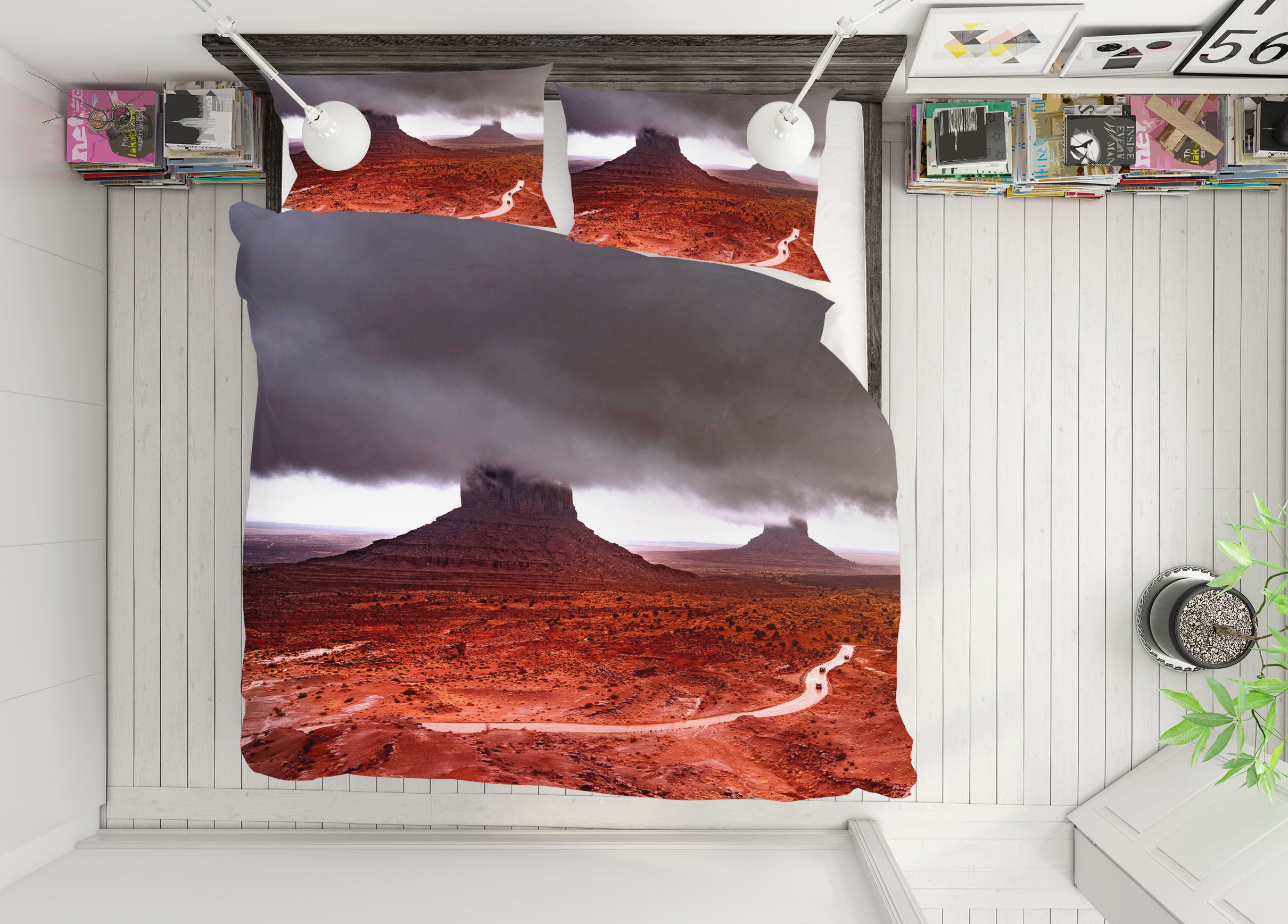 3D Super Clouds 122 Marco Carmassi Bedding Bed Pillowcases Quilt