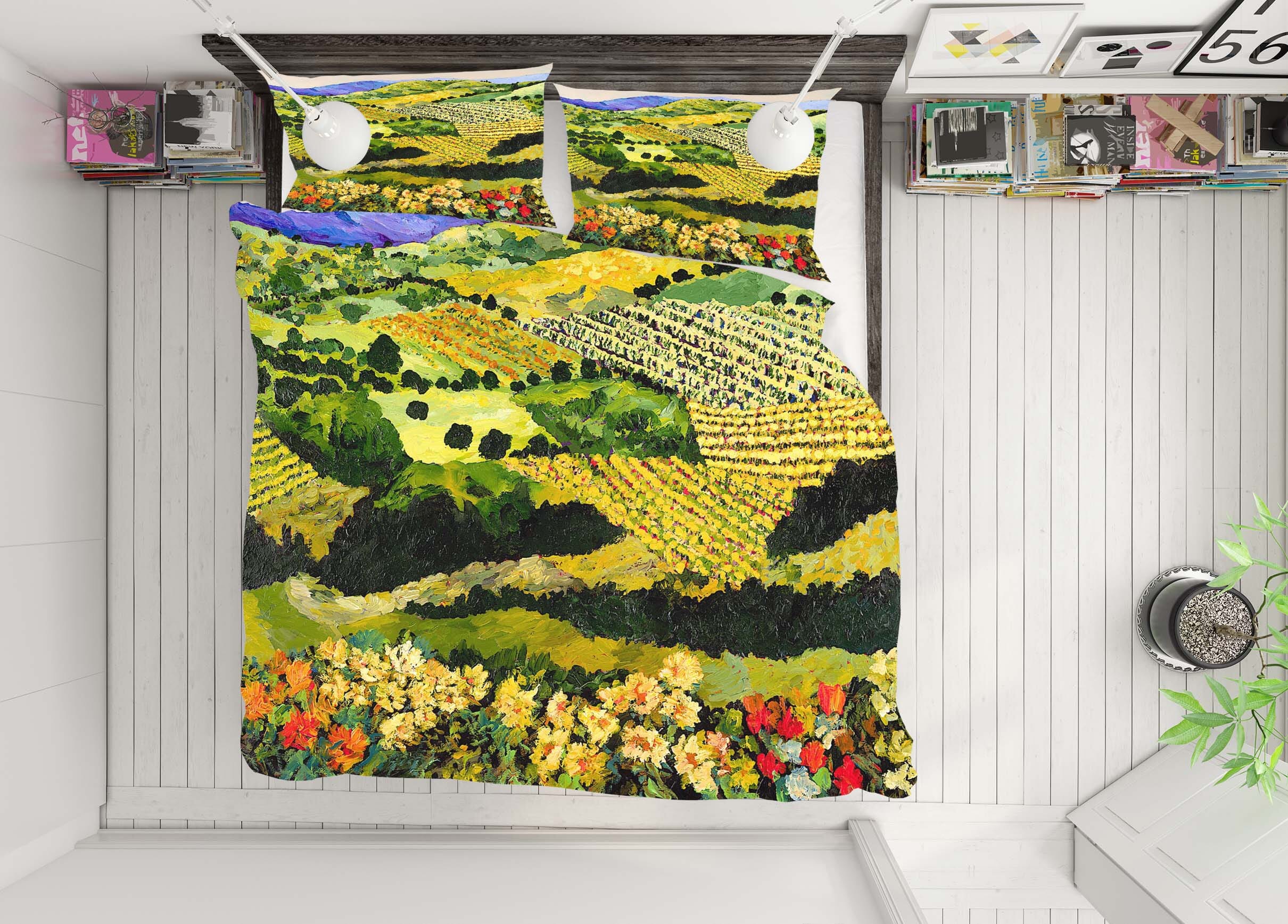 3D Autumn Idyllic 1011 Allan P. Friedlander Bedding Bed Pillowcases Quilt Quiet Covers AJ Creativity Home