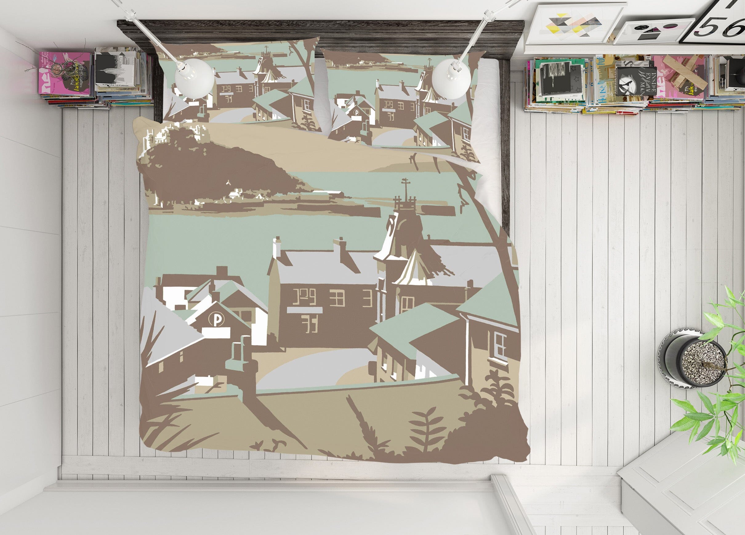 3D Marazion 2025 Steve Read Bedding Bed Pillowcases Quilt Quiet Covers AJ Creativity Home