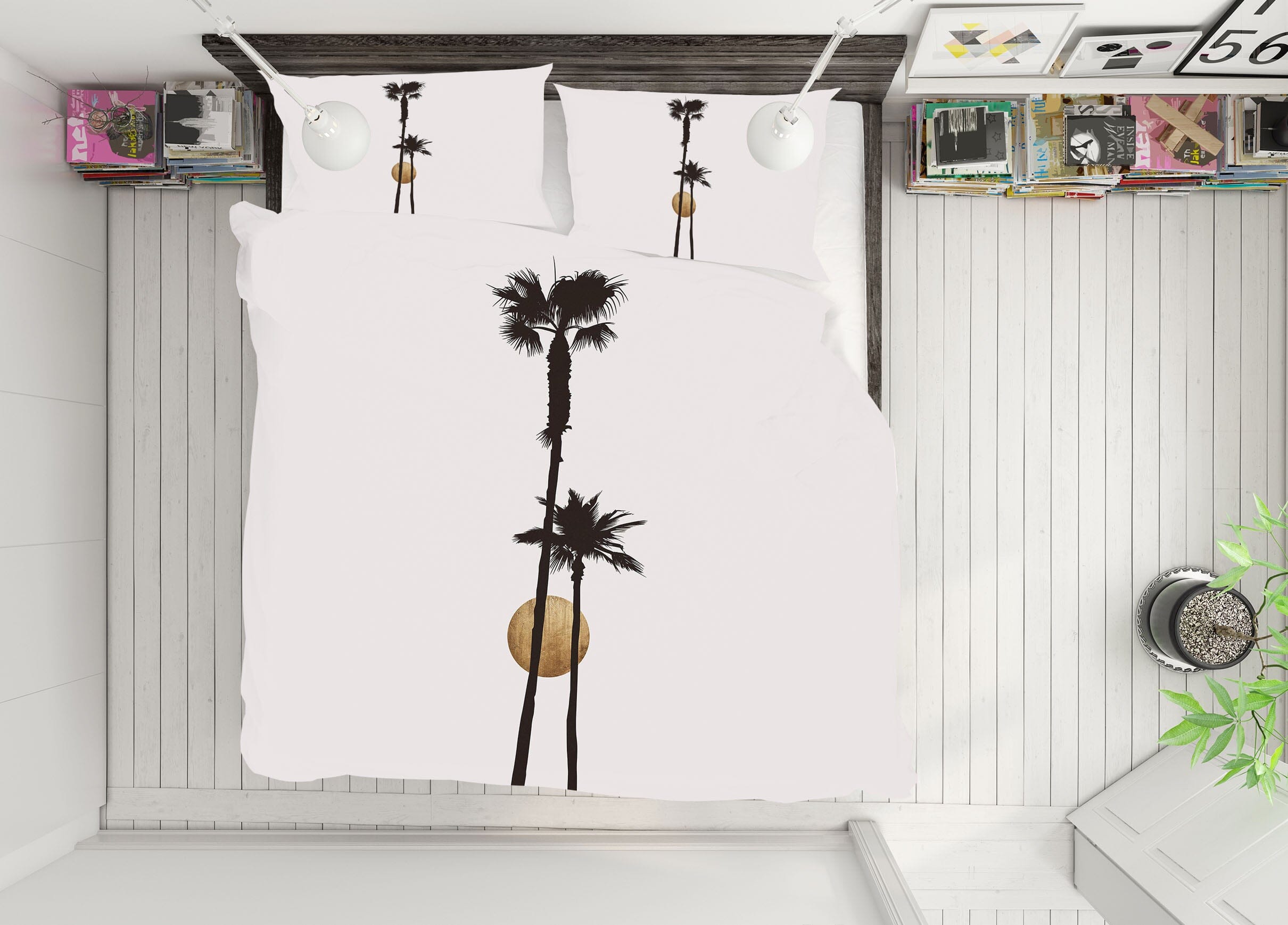 3D Black Coconut 194 Boris Draschoff Bedding Bed Pillowcases Quilt Quiet Covers AJ Creativity Home