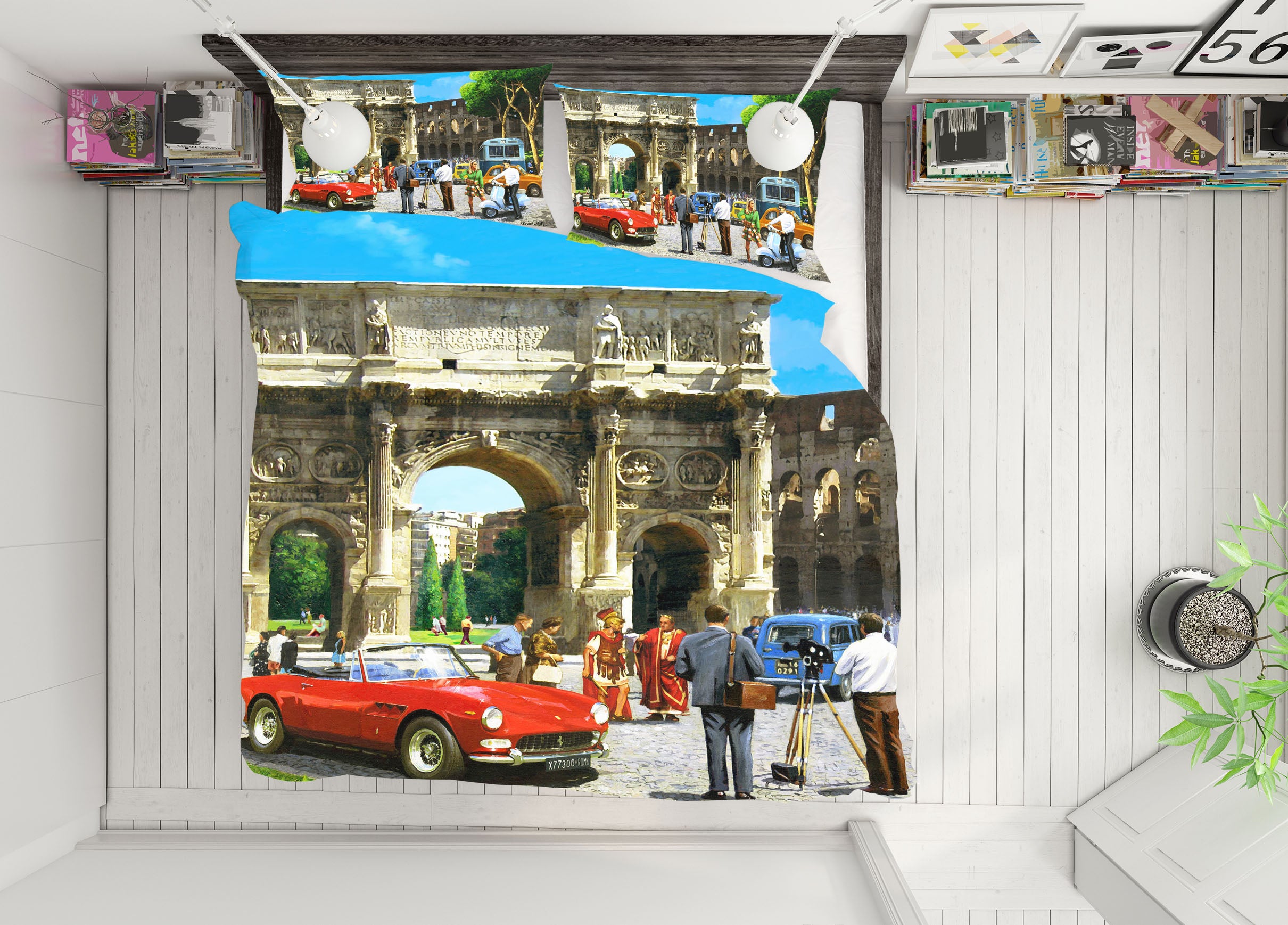 3D Attractions Car 12533 Kevin Walsh Bedding Bed Pillowcases Quilt