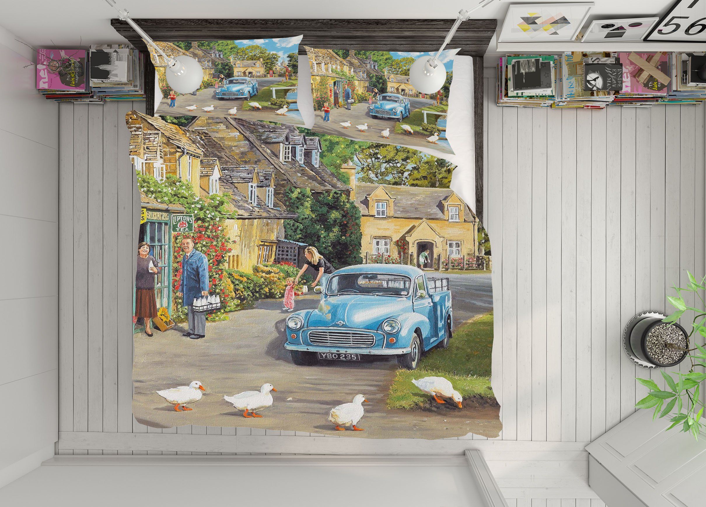 3D By The Brook 2011 Trevor Mitchell bedding Bed Pillowcases Quilt Quiet Covers AJ Creativity Home