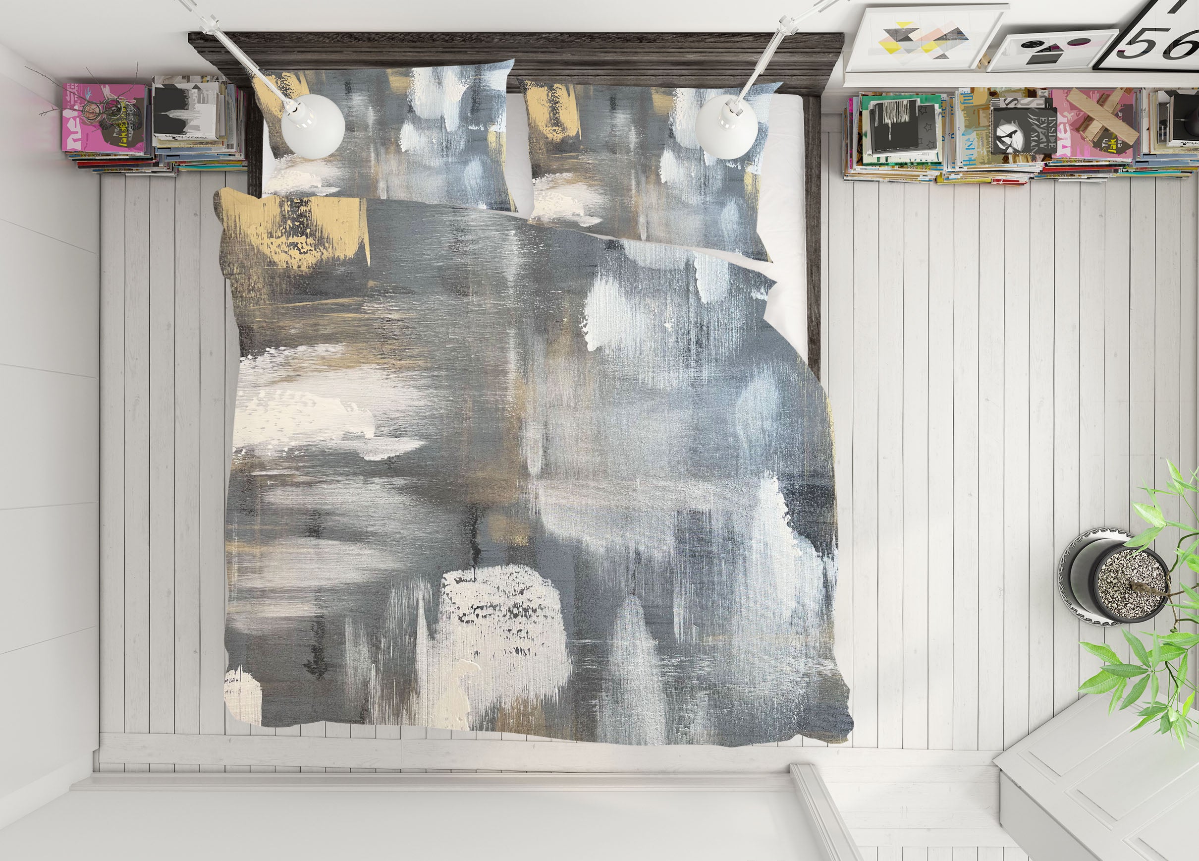 3D Ink Painting 3148 Skromova Marina Bedding Bed Pillowcases Quilt Cover Duvet Cover