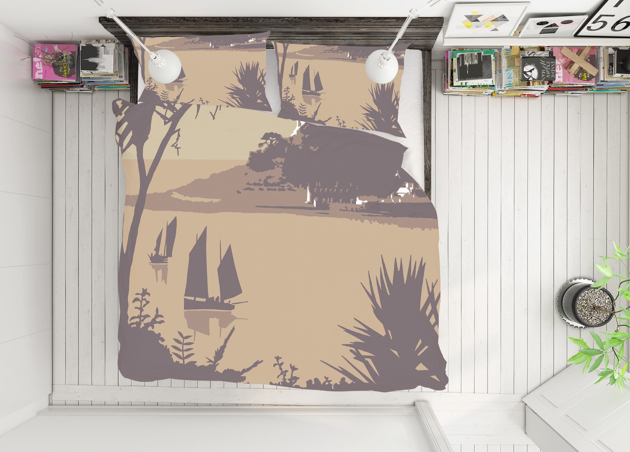 3D Marazion 2024 Steve Read Bedding Bed Pillowcases Quilt Quiet Covers AJ Creativity Home