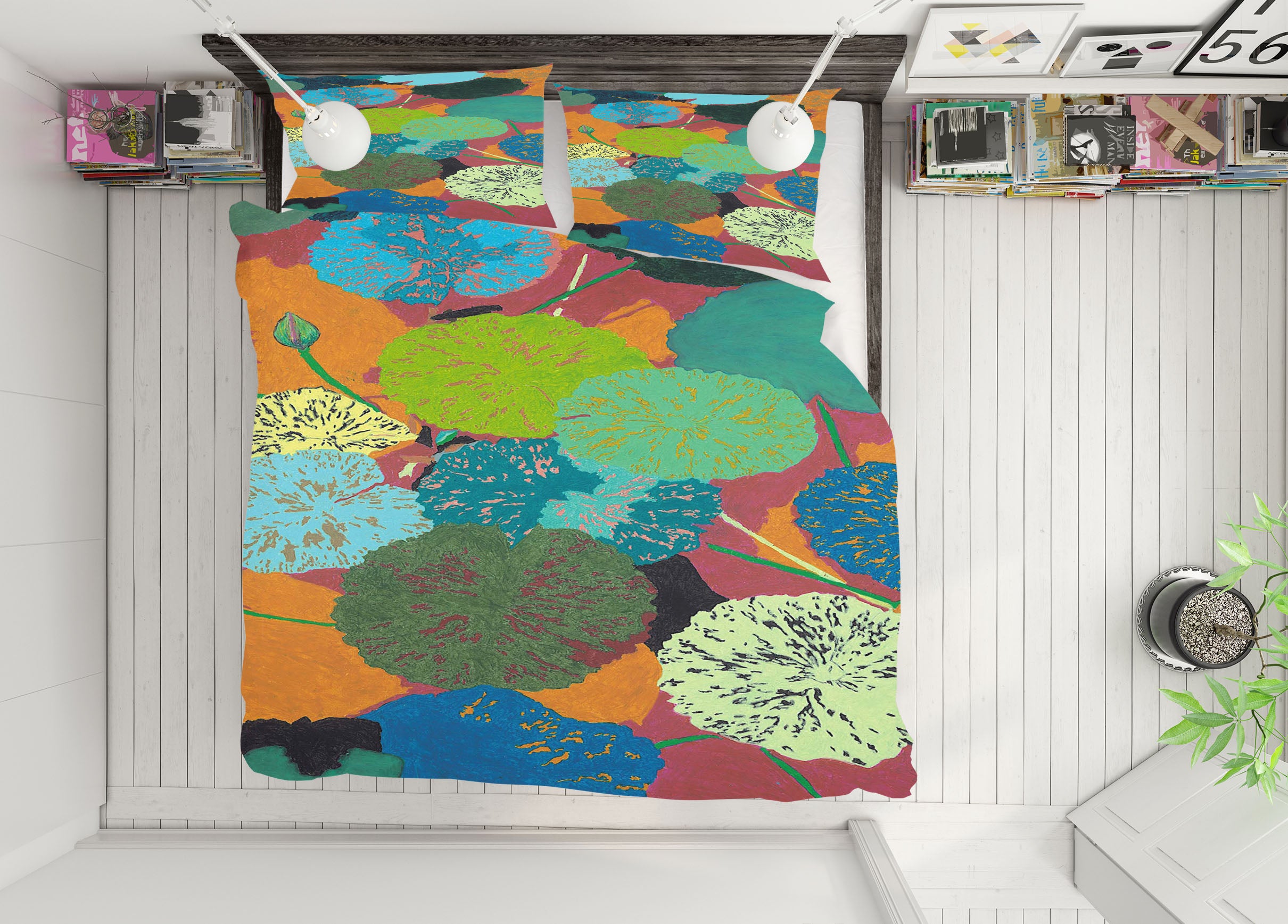 3D Georgia Heat 1162 Allan P. Friedlander Bedding Bed Pillowcases Quilt