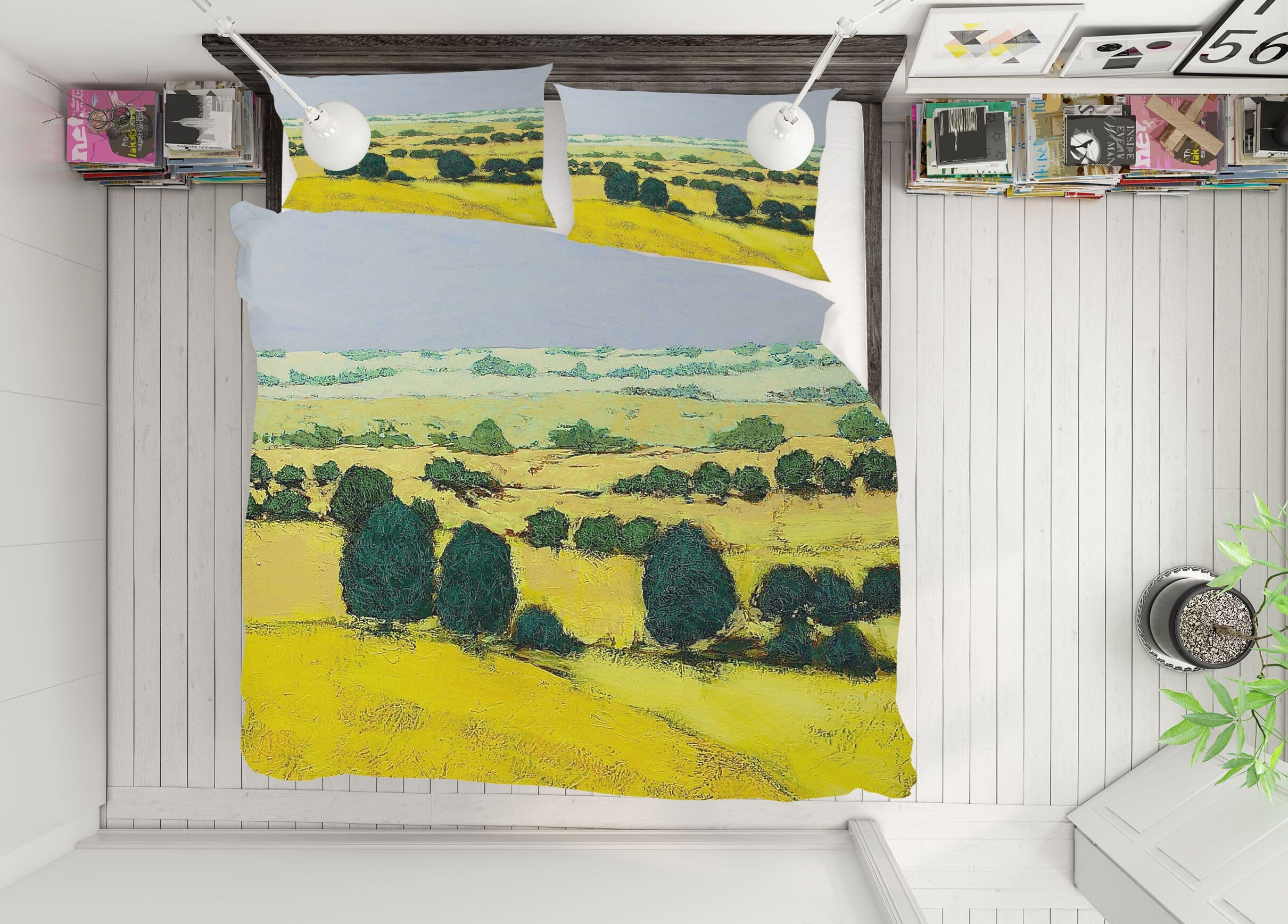 3D Next Hill 2108 Allan P. Friedlander Bedding Bed Pillowcases Quilt Quiet Covers AJ Creativity Home