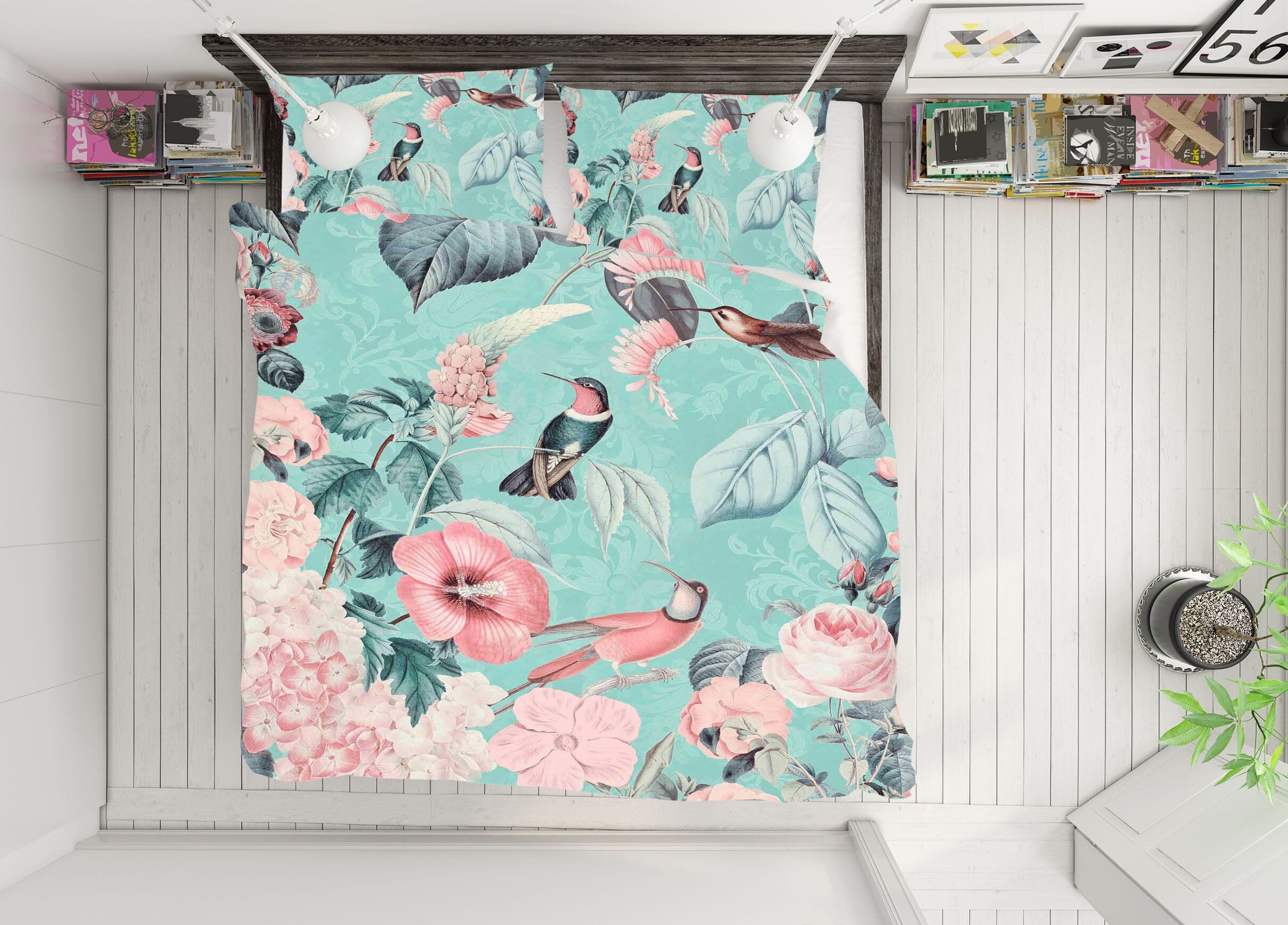 3D Cuddling 2124 Andrea haase Bedding Bed Pillowcases Quilt Quiet Covers AJ Creativity Home