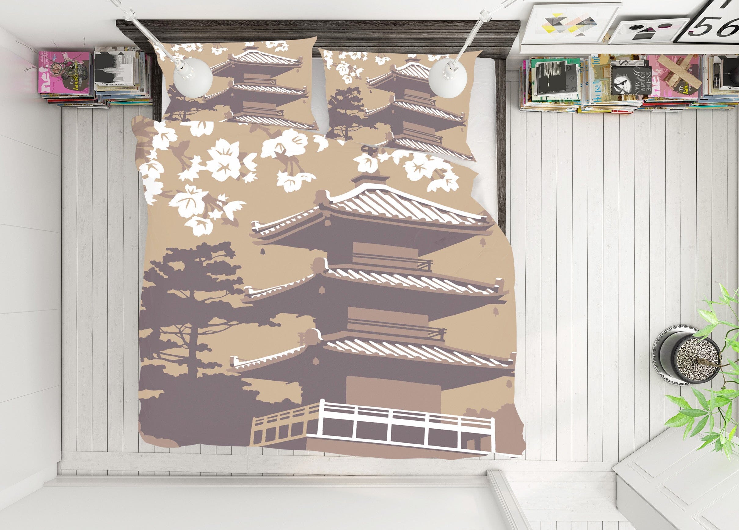 3D Japan 2020 Steve Read Bedding Bed Pillowcases Quilt Quiet Covers AJ Creativity Home