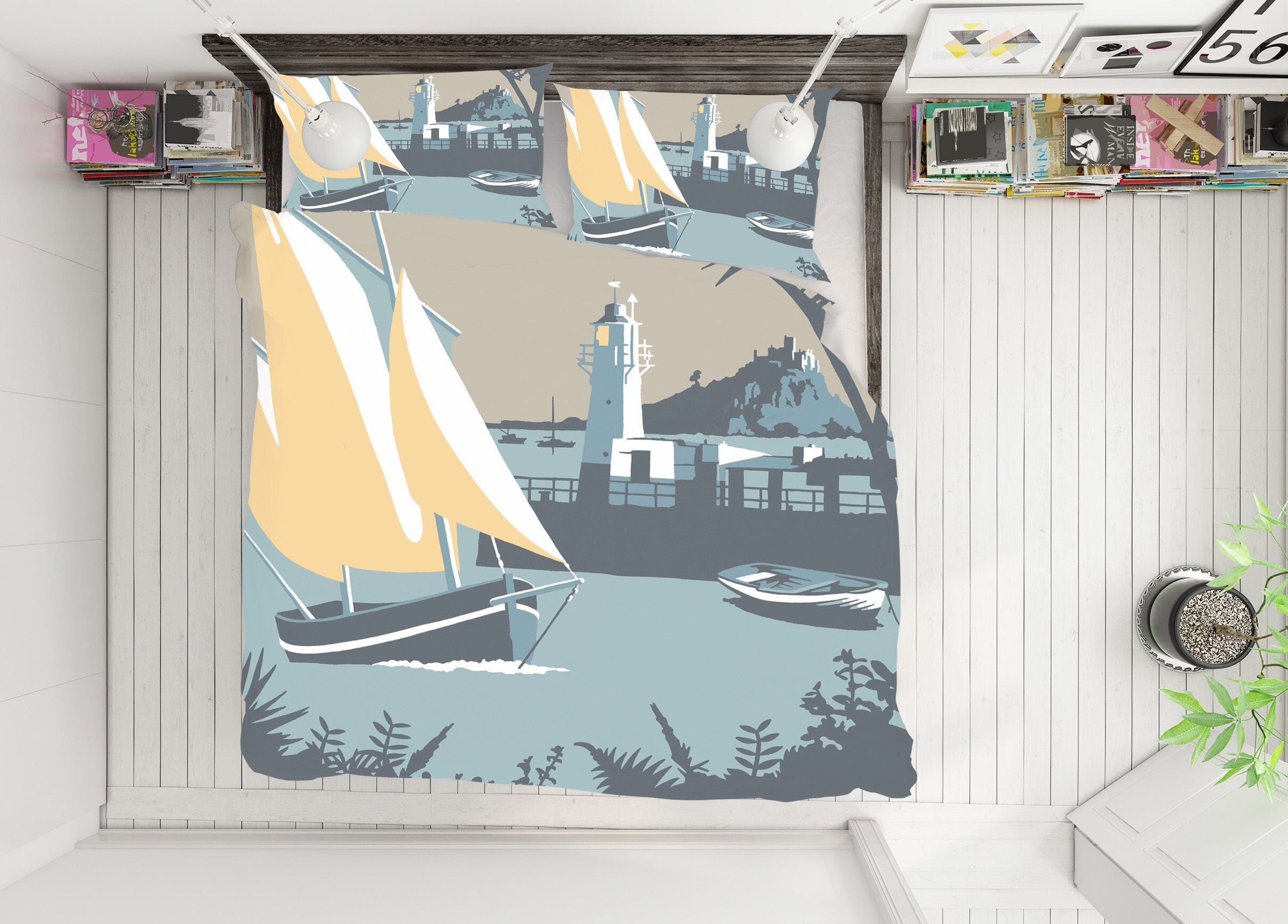 3D Newlyn 2031 Steve Read Bedding Bed Pillowcases Quilt Quiet Covers AJ Creativity Home