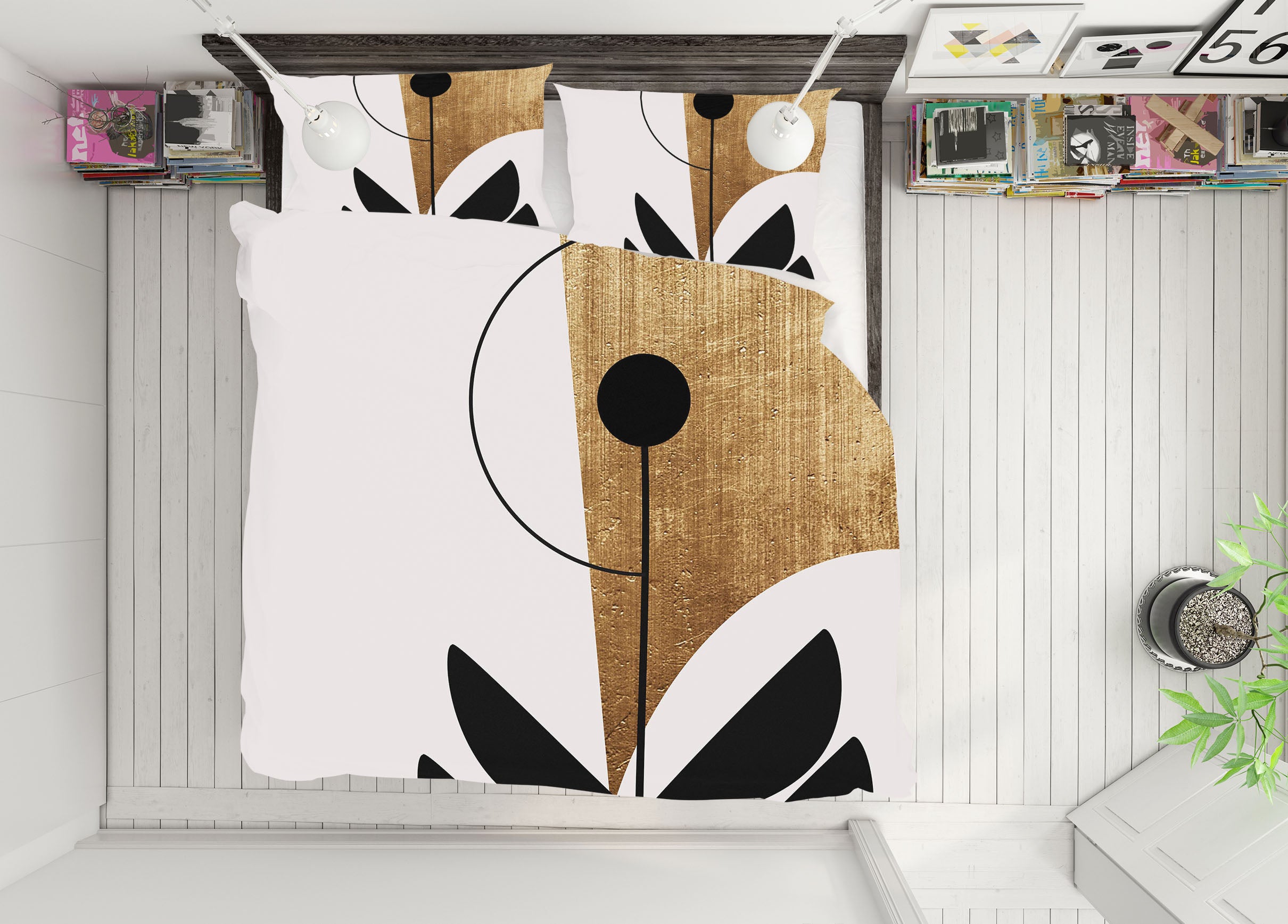 3D Leaf Pattern 189 Boris Draschoff Bedding Bed Pillowcases Quilt