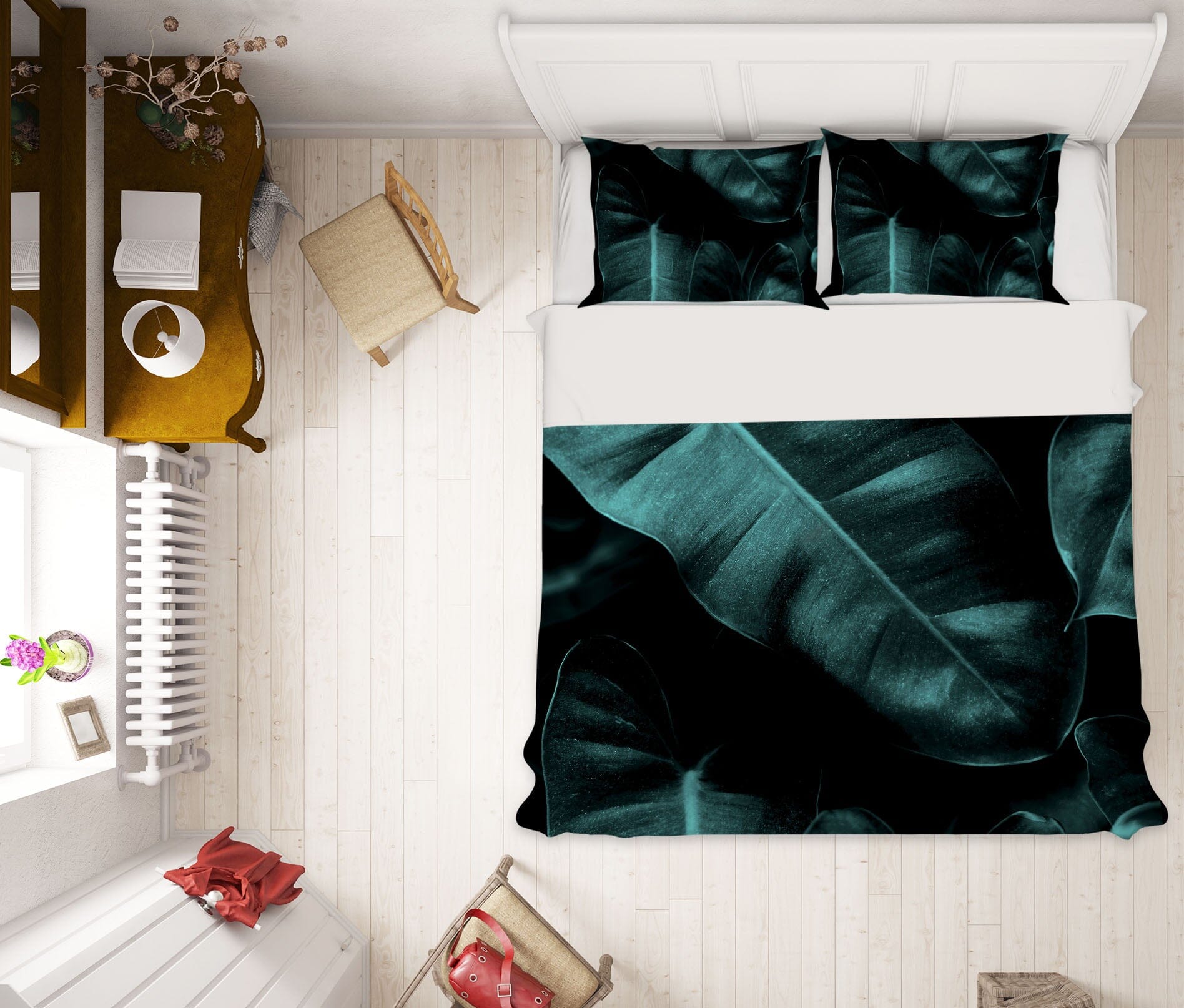 3D Banana Leaf 219 Boris Draschoff Bedding Bed Pillowcases Quilt Quiet Covers AJ Creativity Home