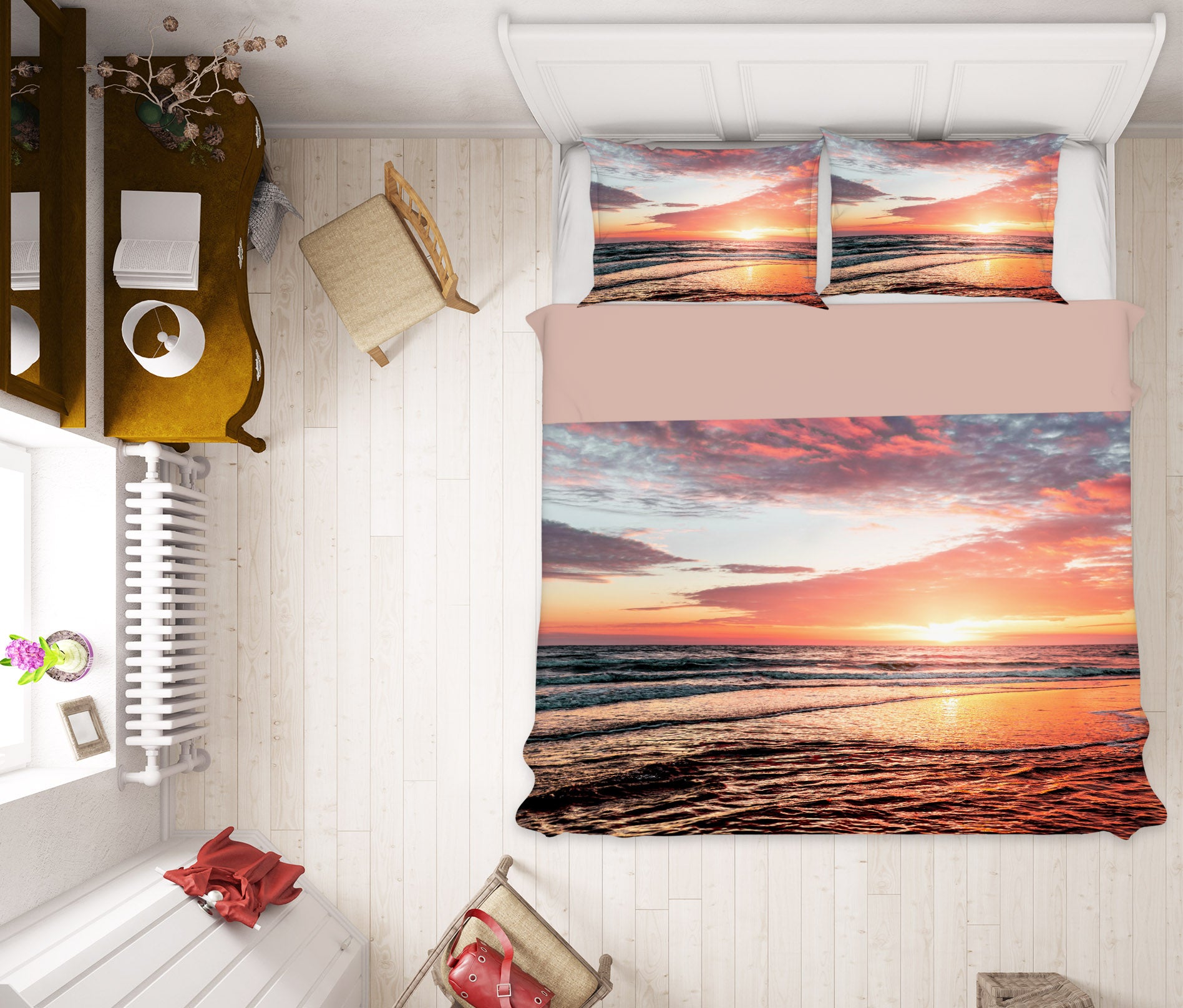 3D Sea Surface 15206 Bed Pillowcases Quilt