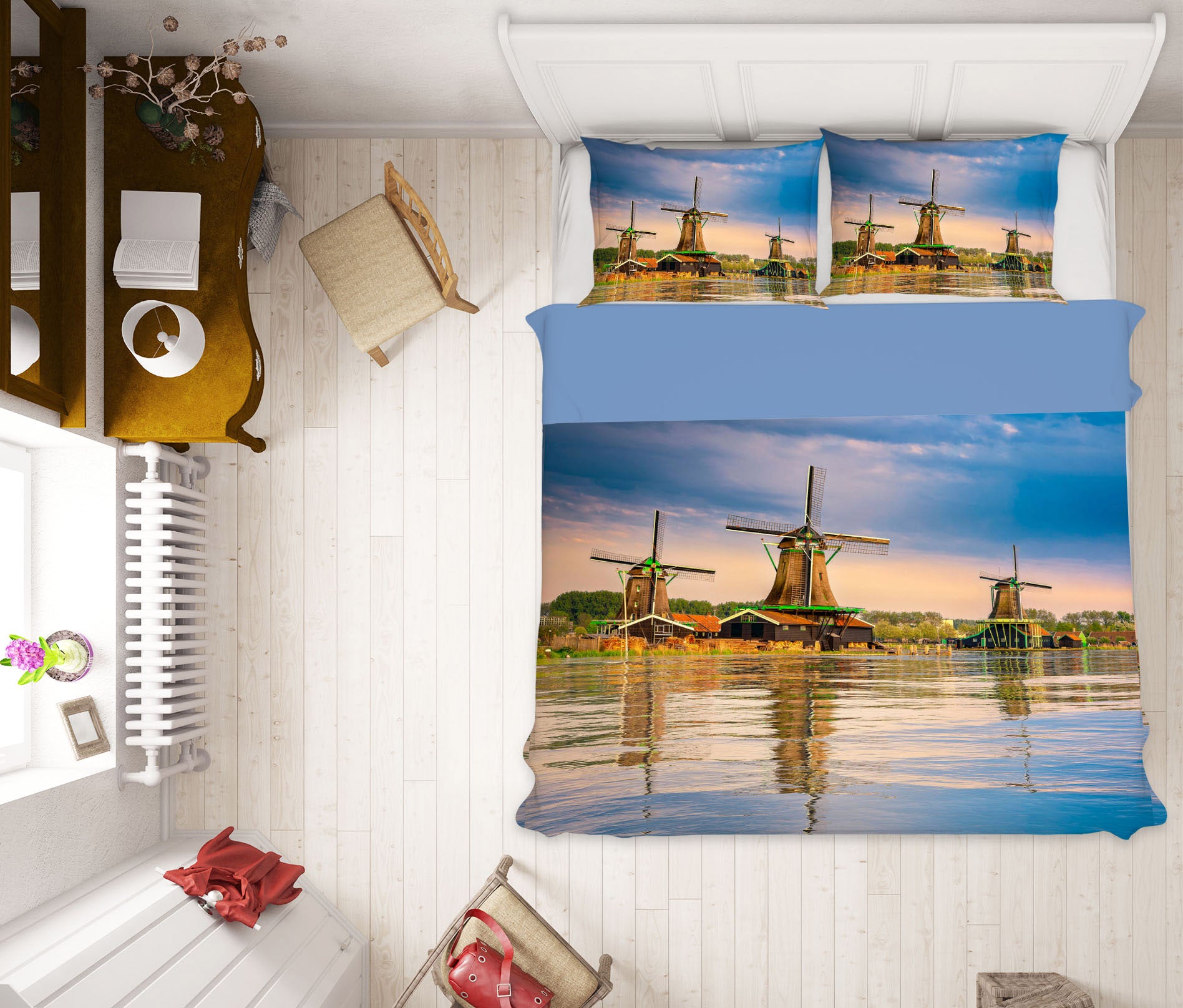 3D Holland Memories 032 Marco Carmassi Bedding Bed Pillowcases Quilt