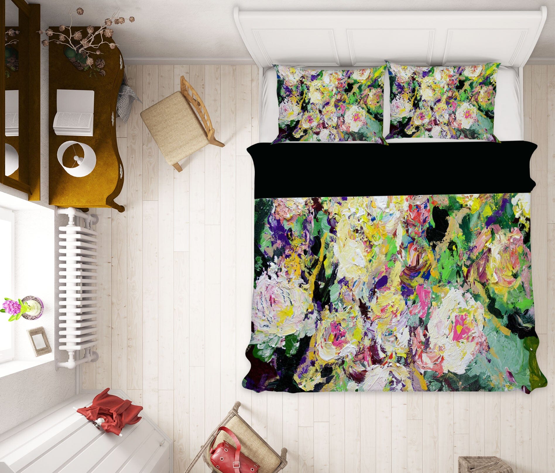 3D Garden Wind 1153 Allan P. Friedlander Bedding Bed Pillowcases Quilt Quiet Covers AJ Creativity Home