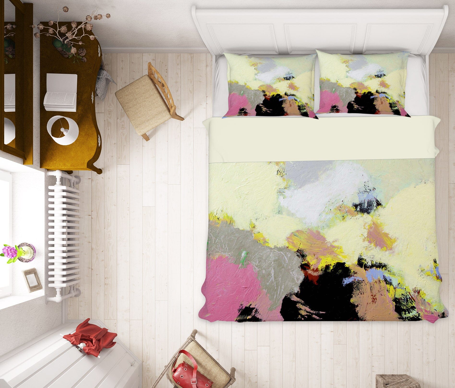 3D Warped Passages 1118 Allan P. Friedlander Bedding Bed Pillowcases Quilt Quiet Covers AJ Creativity Home