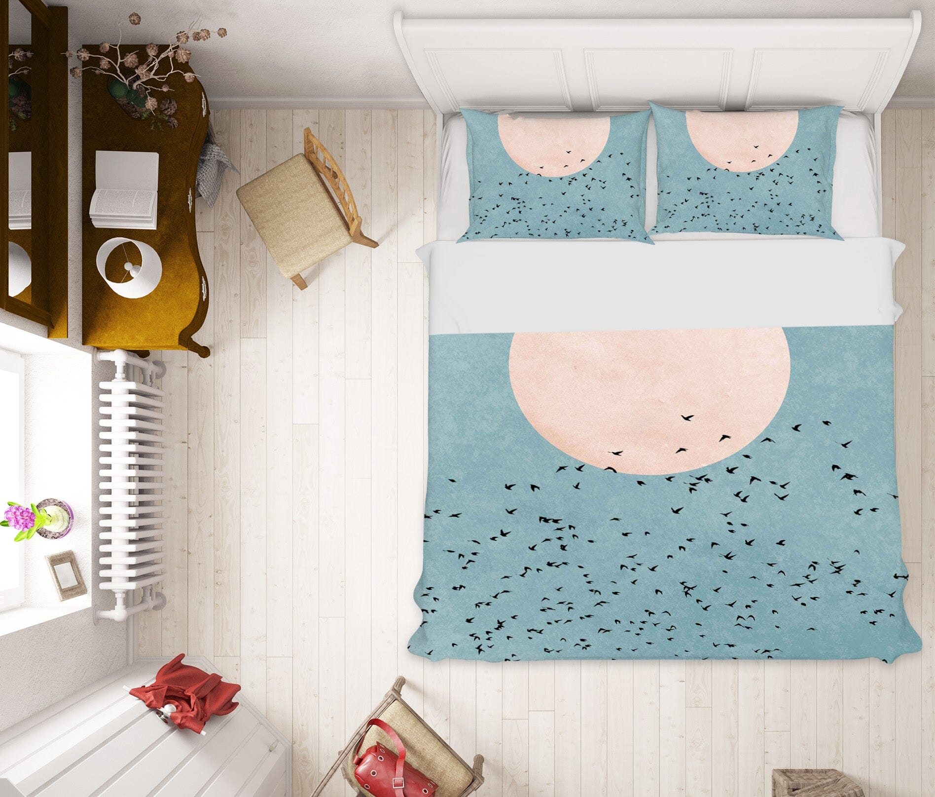 3D Fly Away 2103 Boris Draschoff Bedding Bed Pillowcases Quilt Quiet Covers AJ Creativity Home