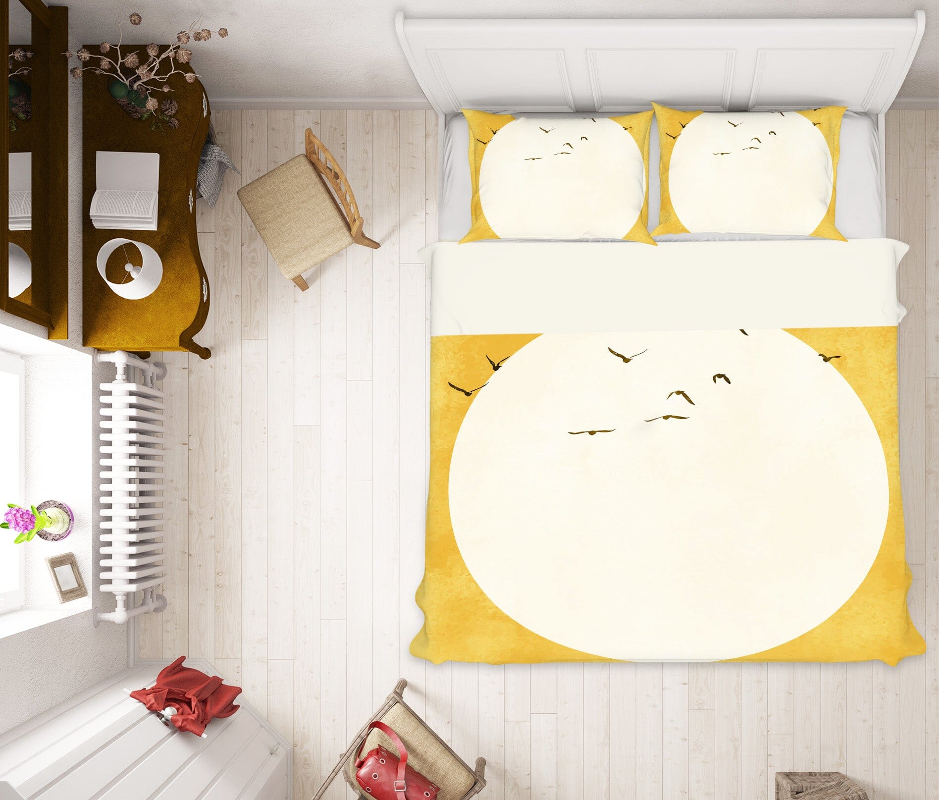 3D Flying Bird 2124 Boris Draschoff Bedding Bed Pillowcases Quilt Quiet Covers AJ Creativity Home