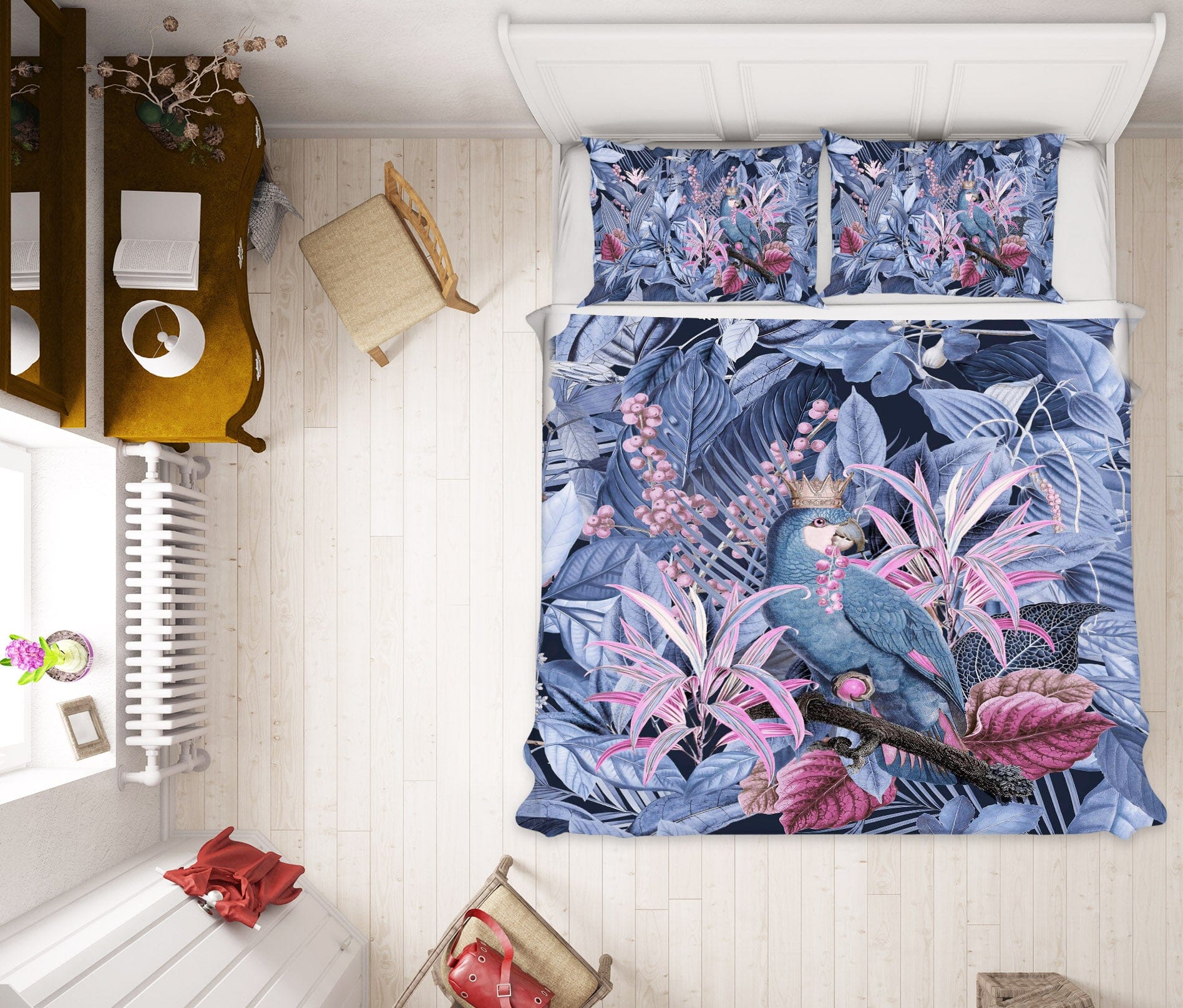 3D Night Forest 104 Andrea haase Bedding Bed Pillowcases Quilt Quiet Covers AJ Creativity Home