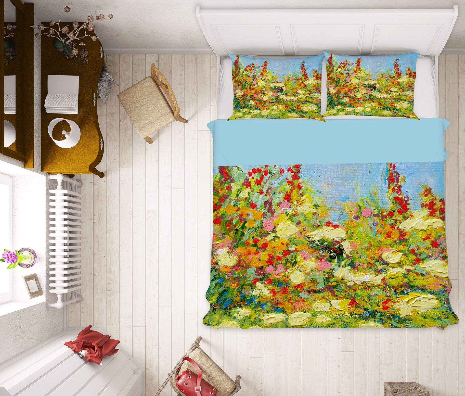 3D Master Garden 1115 Allan P. Friedlander Bedding Bed Pillowcases Quilt Quiet Covers AJ Creativity Home