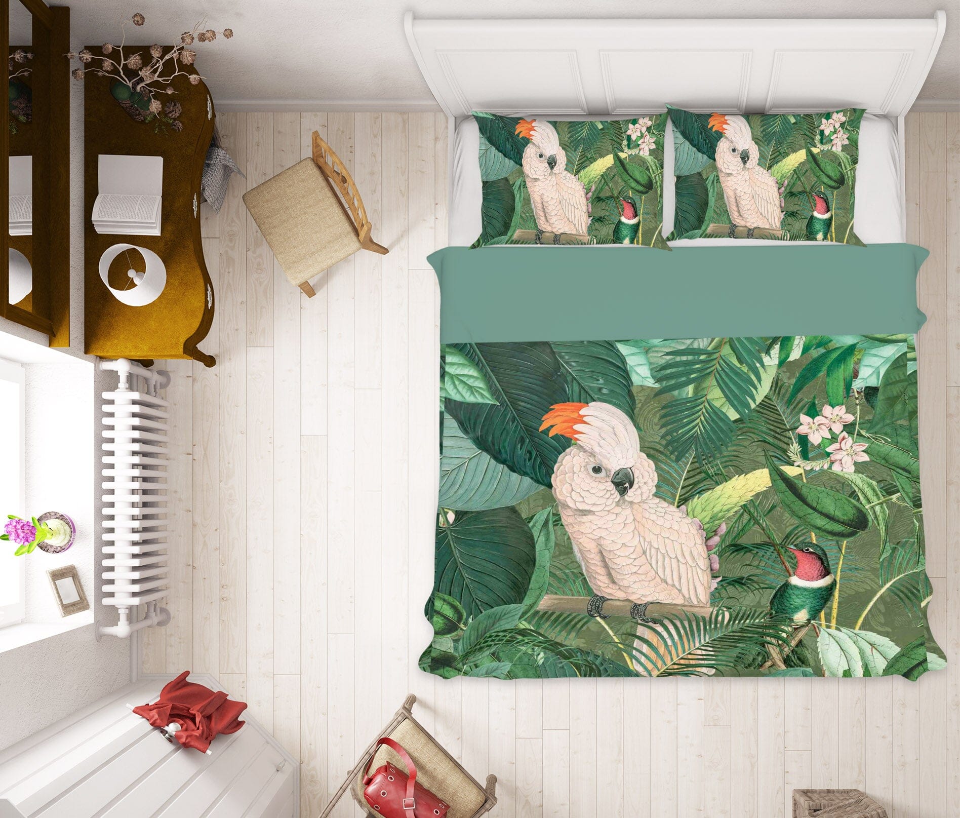 3D Jungle Friends 2125 Andrea haase Bedding Bed Pillowcases Quilt Quiet Covers AJ Creativity Home