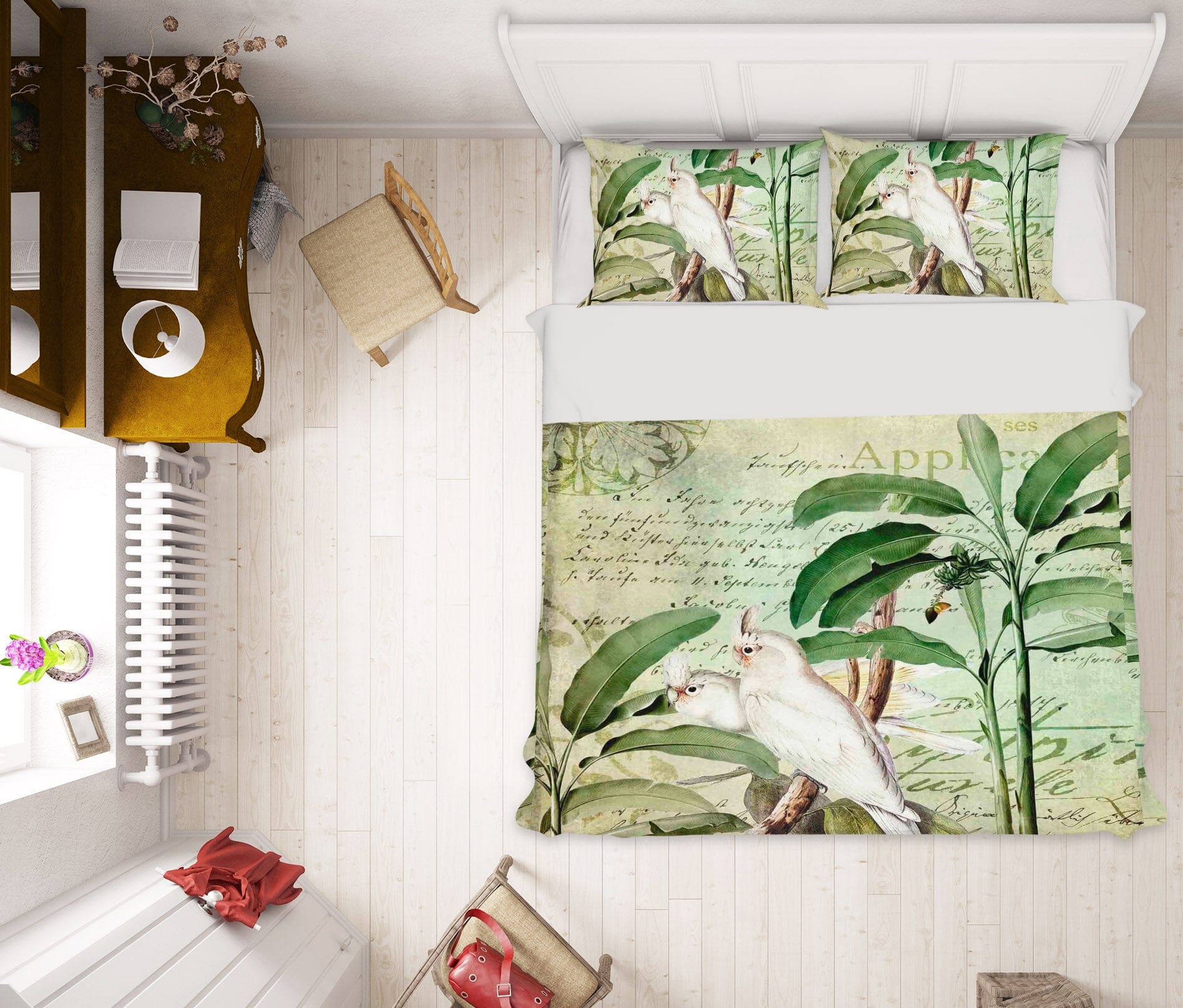 3D Kakadu 2130 Andrea haase Bedding Bed Pillowcases Quilt Quiet Covers AJ Creativity Home