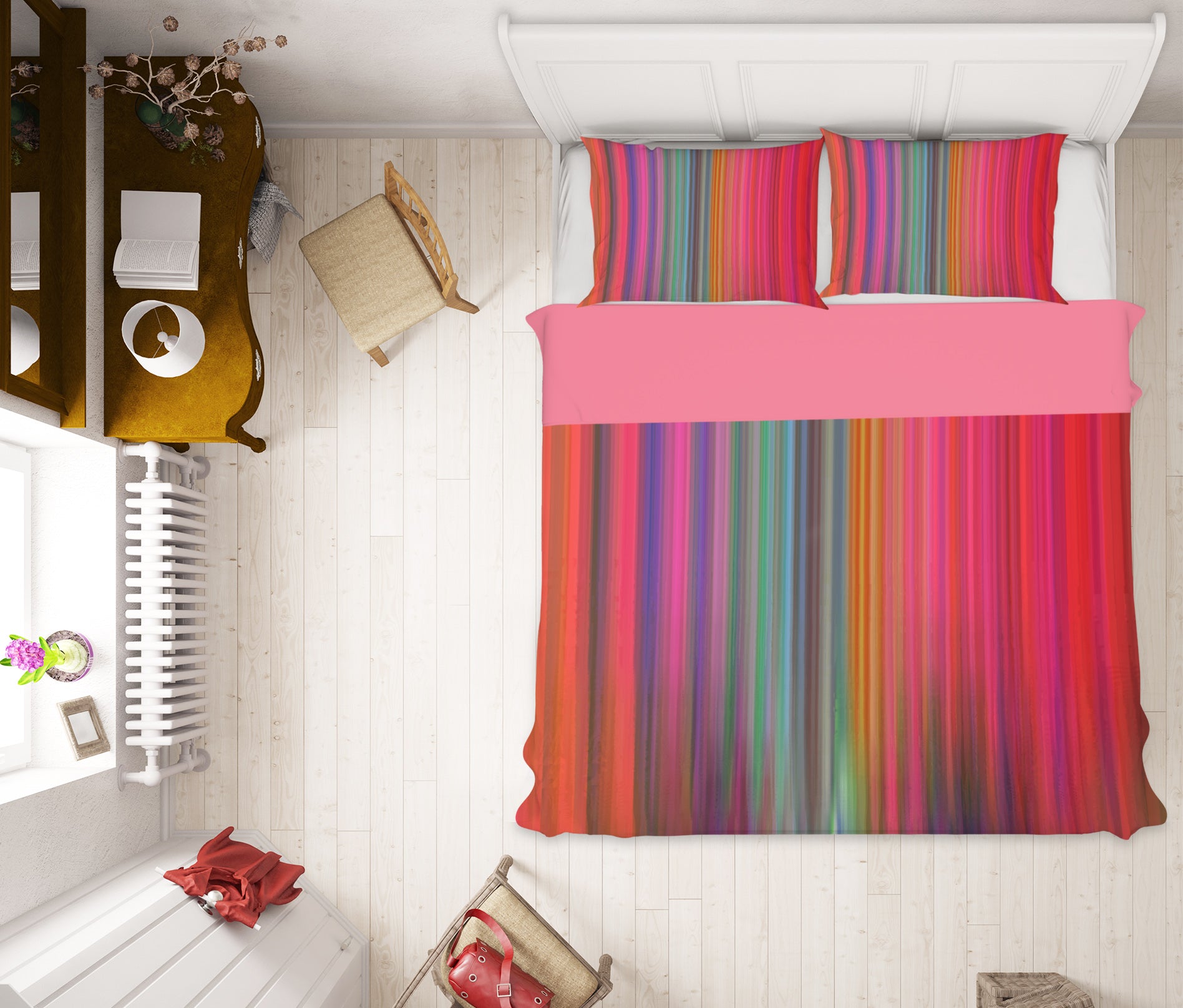 3D Abstract Color 70001 Shandra Smith Bedding Bed Pillowcases Quilt