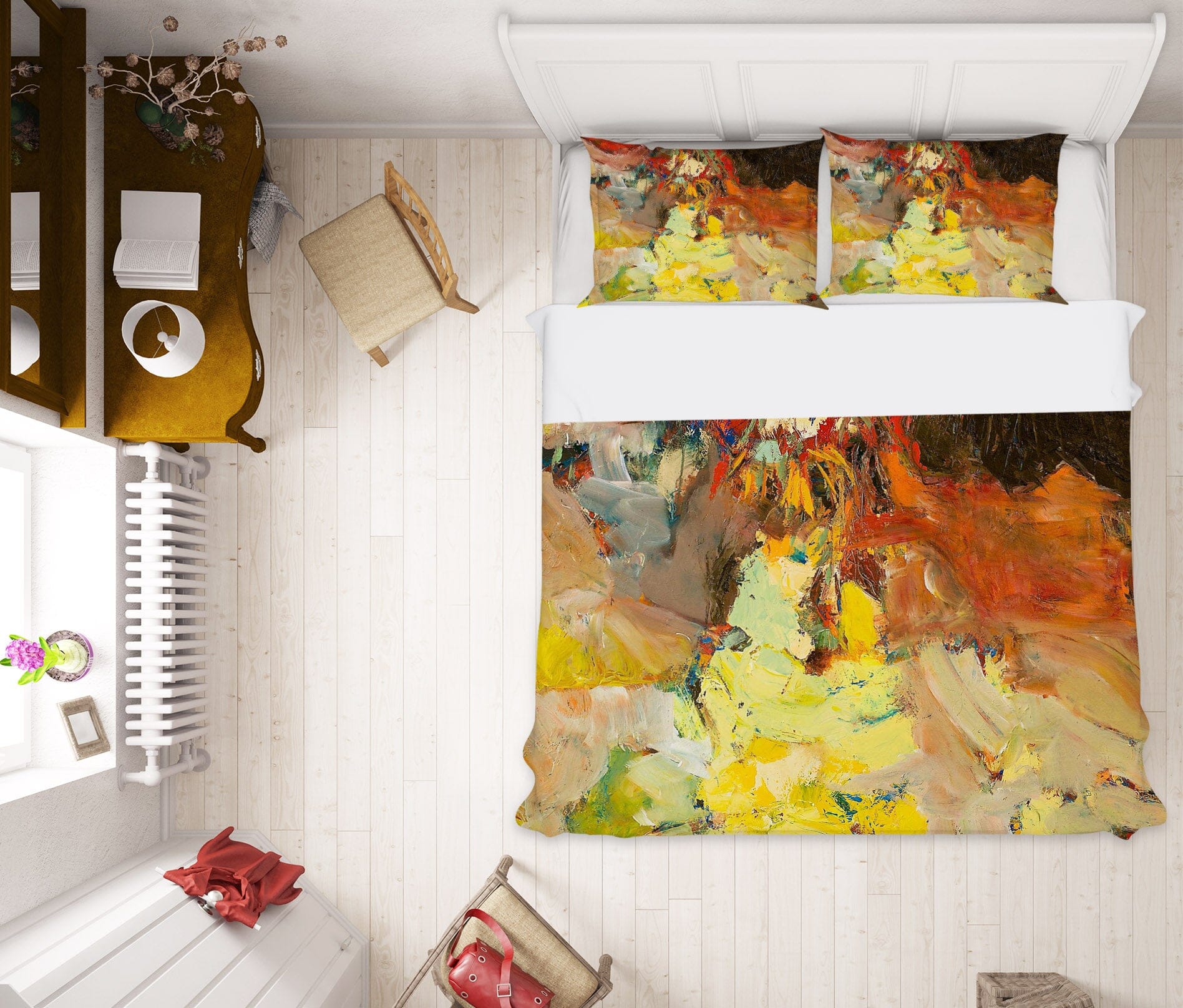 3D Color Oil Painting 2002 Allan P. Friedlander Bedding Bed Pillowcases Quilt Quiet Covers AJ Creativity Home