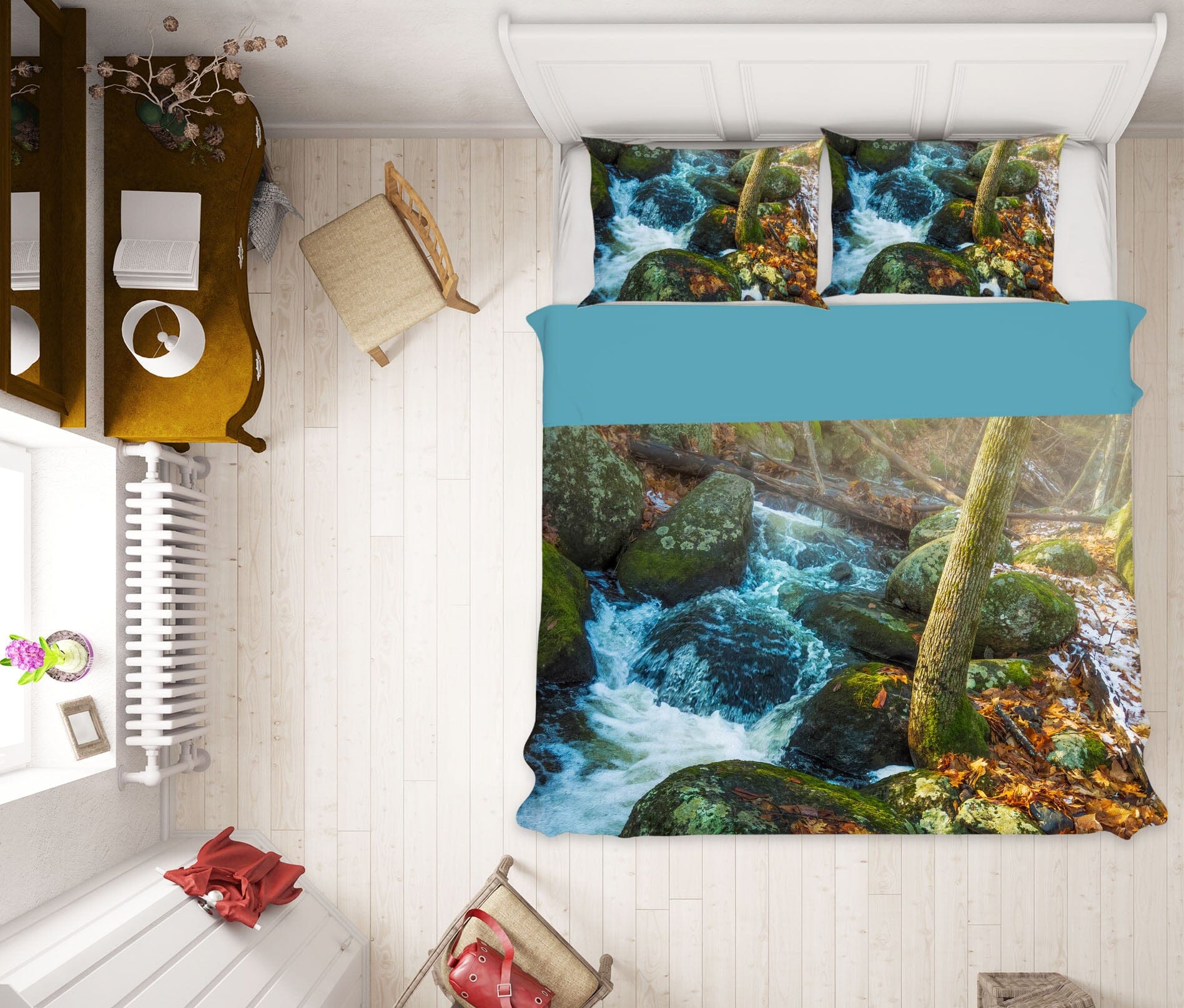 3D Forever Autumn 1008 Jerry LoFaro bedding Bed Pillowcases Quilt Quiet Covers AJ Creativity Home
