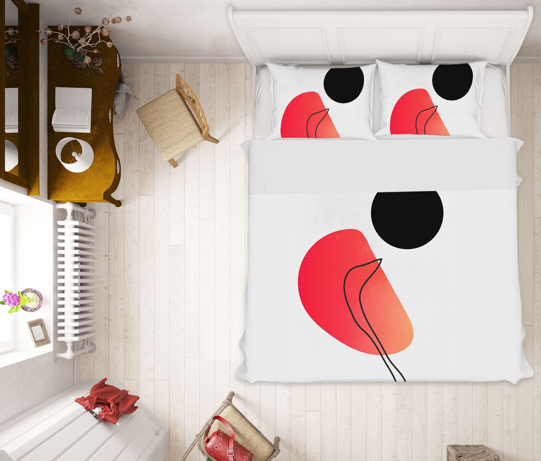 3D Graffiti Circle 104 Boris Draschoff Bedding Bed Pillowcases Quilt Quiet Covers AJ Creativity Home