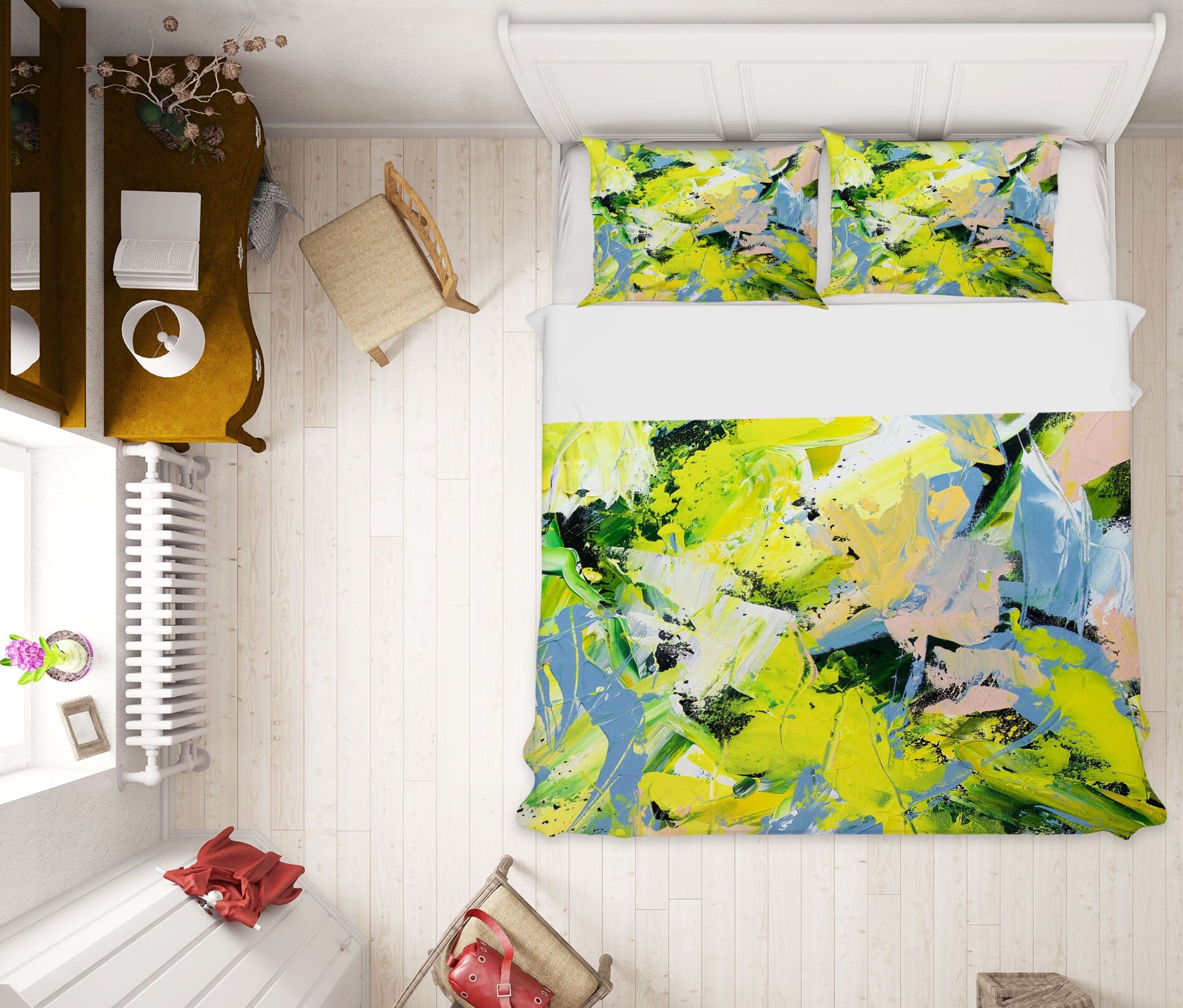 3D Spring Breeze 1134 Allan P. Friedlander Bedding Bed Pillowcases Quilt Quiet Covers AJ Creativity Home