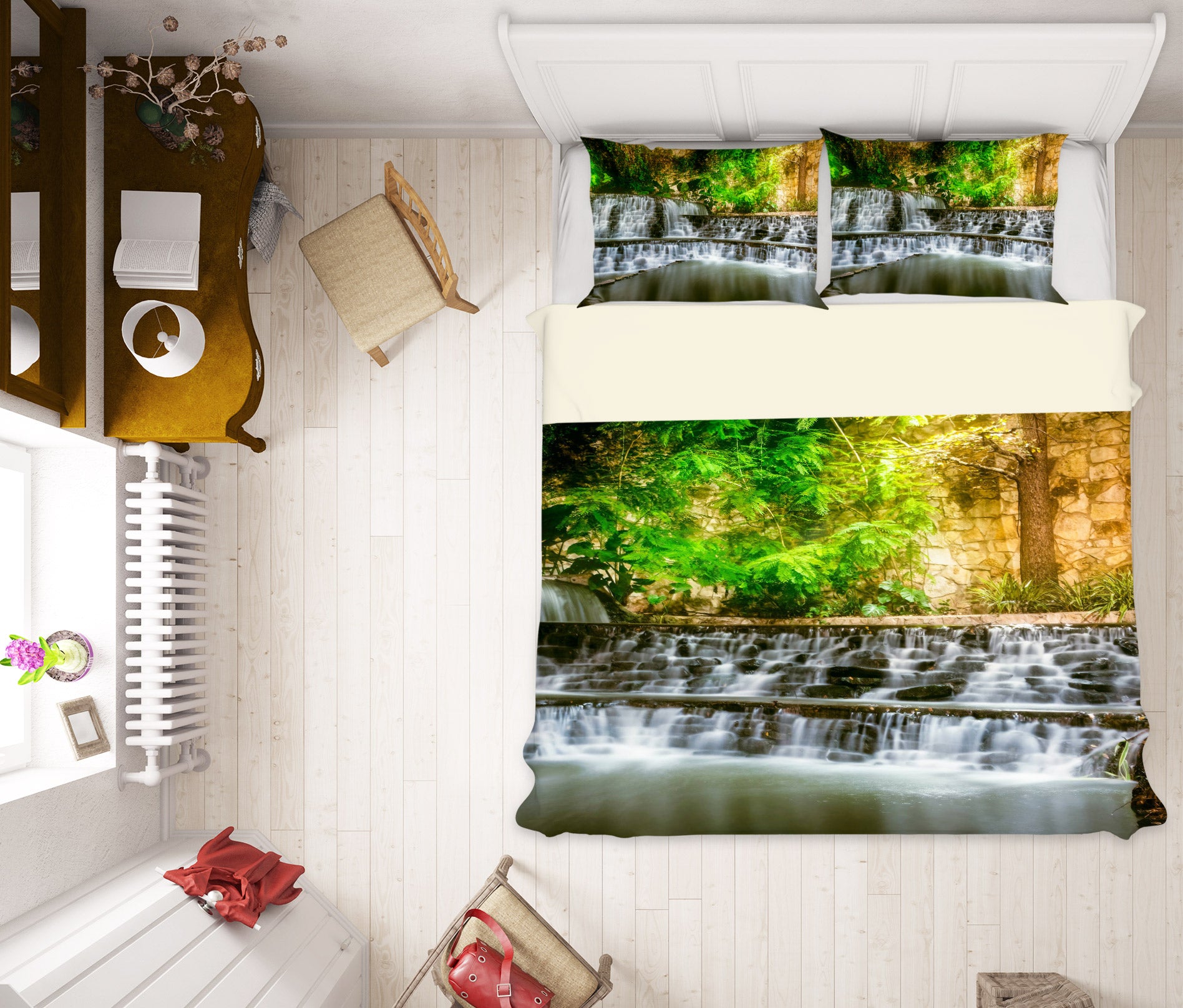 3D Fall Grove 8555 Beth Sheridan Bedding Bed Pillowcases Quilt