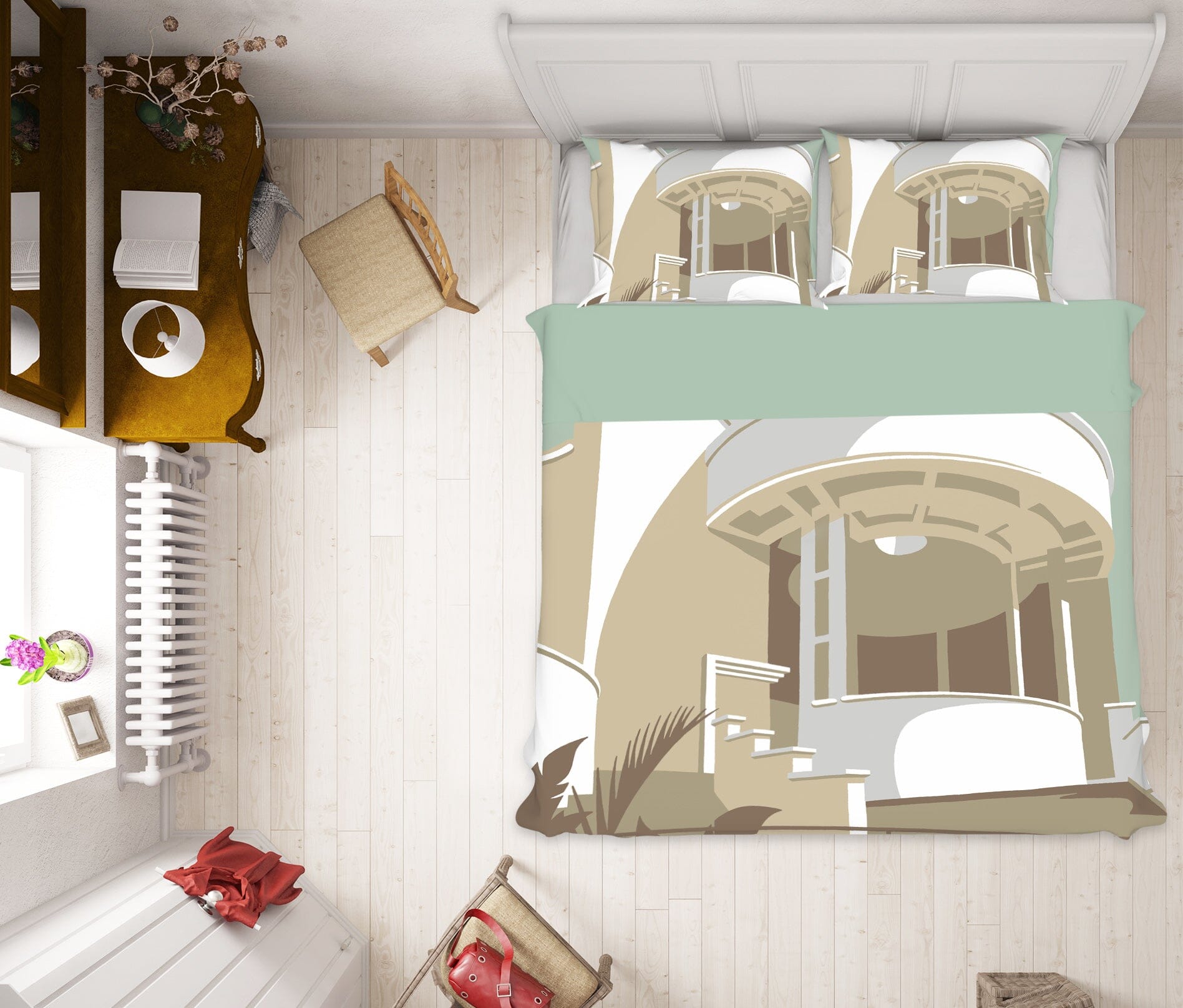 3D Tate St Ives 2074 Steve Read Bedding Bed Pillowcases Quilt Quiet Covers AJ Creativity Home