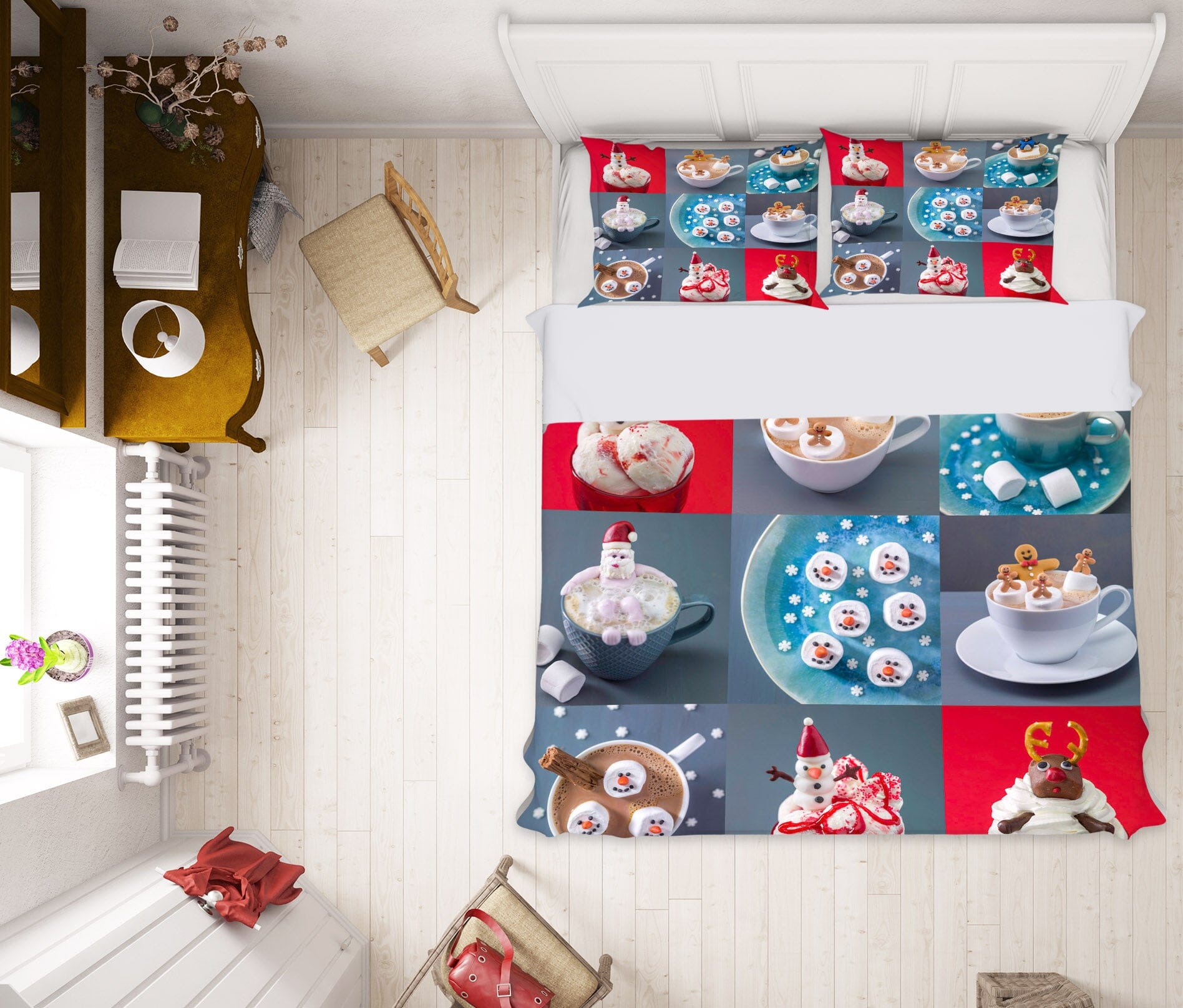 3D Delicious Food 2026 Assaf Frank Bedding Bed Pillowcases Quilt Quiet Covers AJ Creativity Home