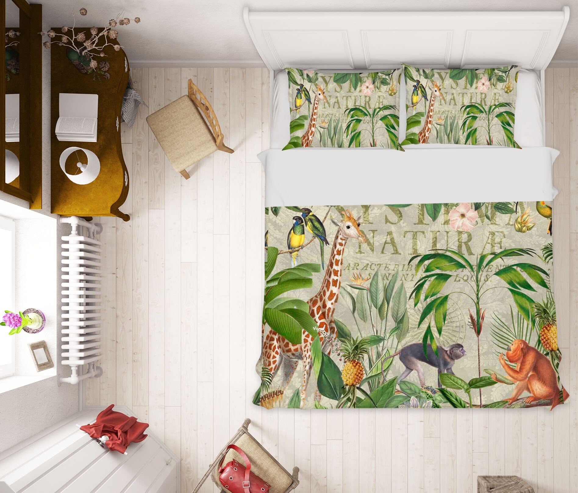 3D Get Along In Harmony 2140 Andrea haase Bedding Bed Pillowcases Quilt Quiet Covers AJ Creativity Home