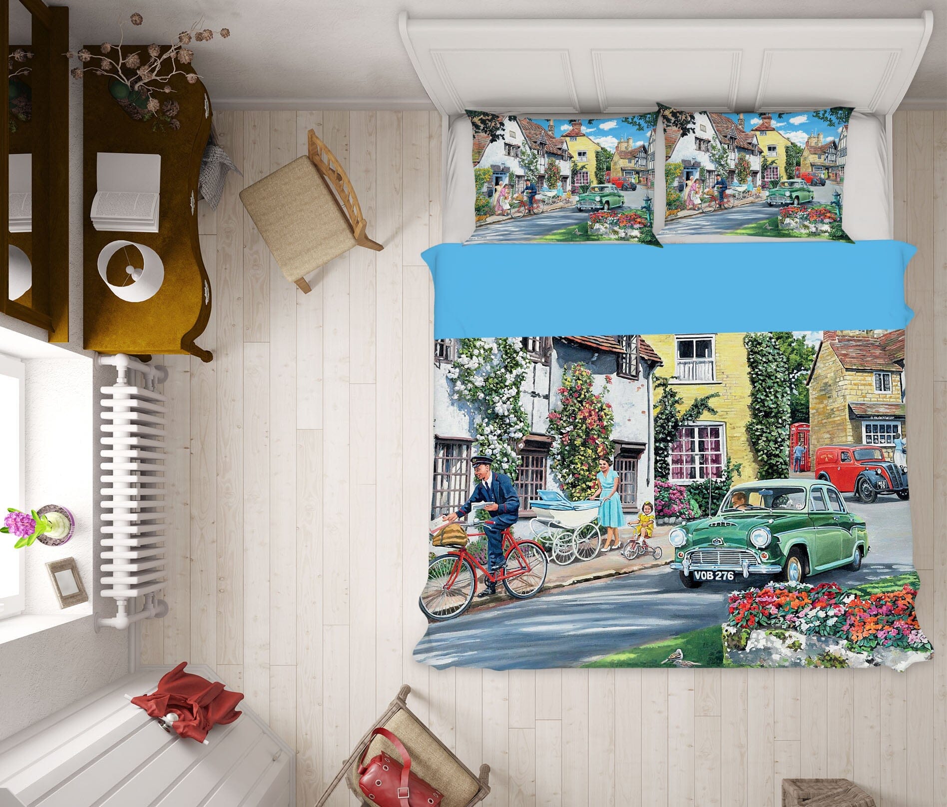 3D Cards For A Birthday Girl 2012 Trevor Mitchell bedding Bed Pillowcases Quilt Quiet Covers AJ Creativity Home