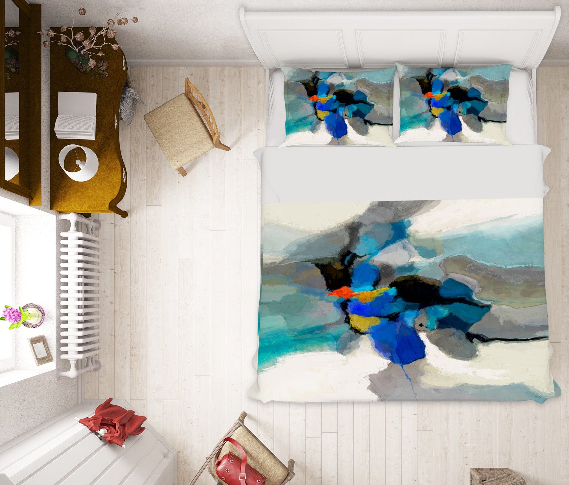 3D Ink Graffiti 2104 Michael Tienhaara Bedding Bed Pillowcases Quilt Quiet Covers AJ Creativity Home