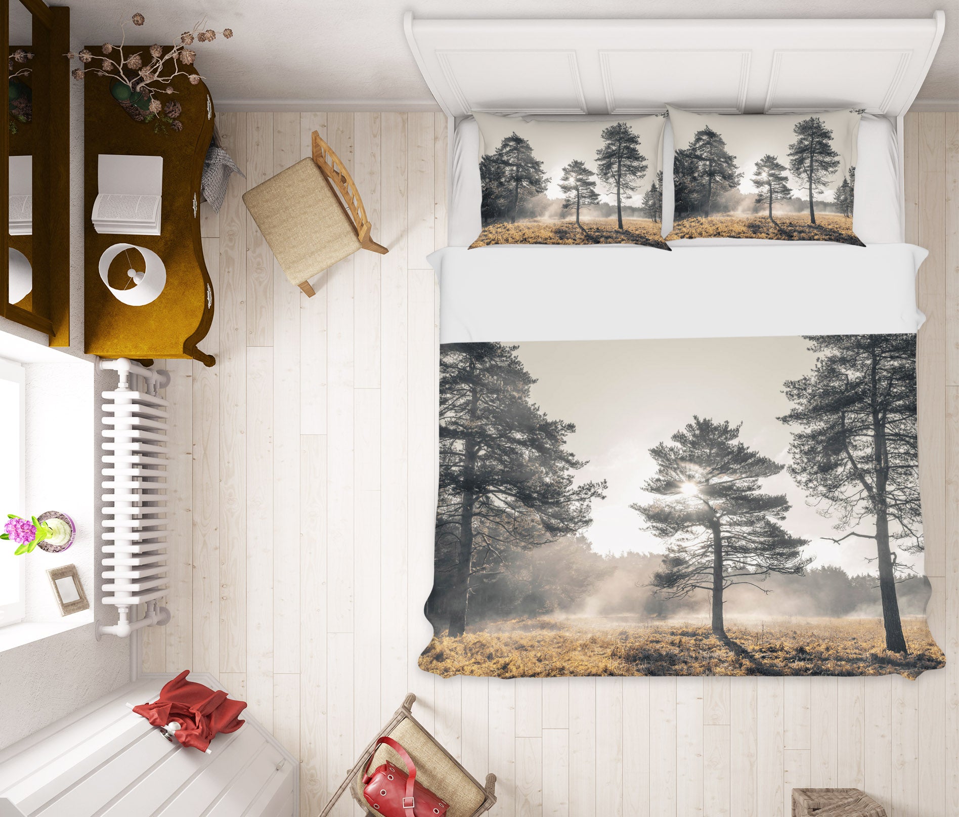 3D Trees 8663 Assaf Frank Bedding Bed Pillowcases Quilt