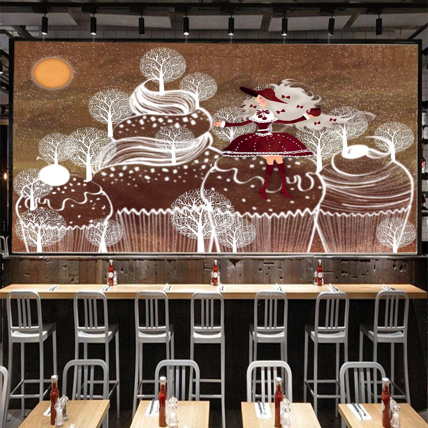 3D Freshly Baked Cake 1087 Wall Murals Wallpaper AJ Wallpaper 2