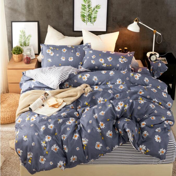 3D Gray Chrysanthemum 2150 Bed Pillowcases Quilt