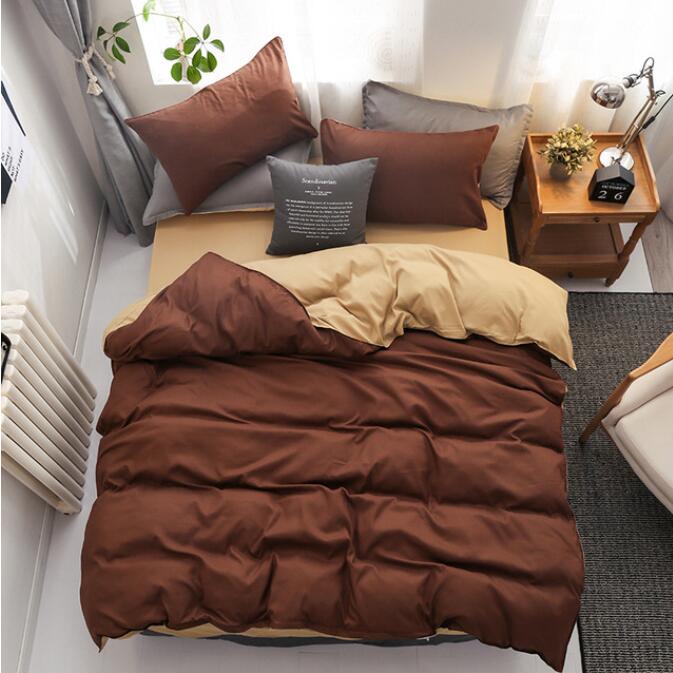 3D Dark Brown Light Brown 2134 Bed Pillowcases Quilt