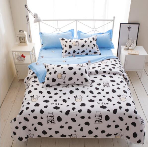 3D Cow Pattern 4025 Bed Pillowcases Quilt