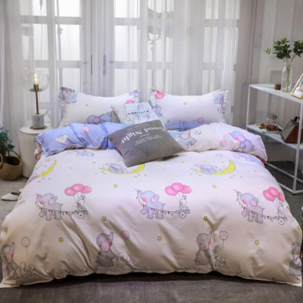 3D Elephant Balloon 5188 Bed Pillowcases Quilt