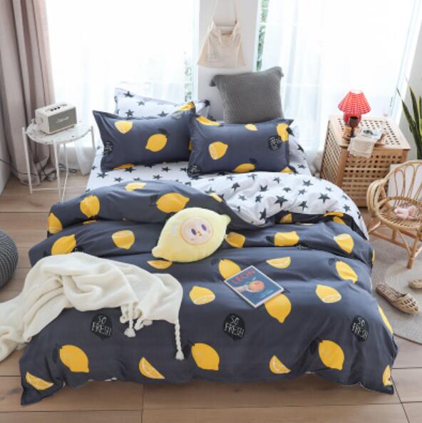 3D Lemon 4029 Bed Pillowcases Quilt