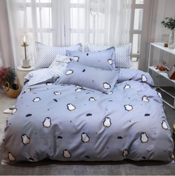 3D Little Penguin 5197 Bed Pillowcases Quilt