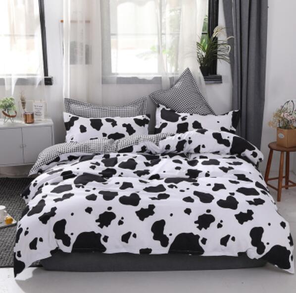 3D Cow Pattern 4030 Bed Pillowcases Quilt