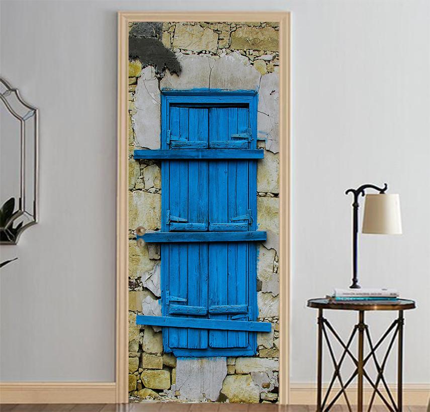 3D timber precipice drawing door mural Wallpaper AJ Wallpaper