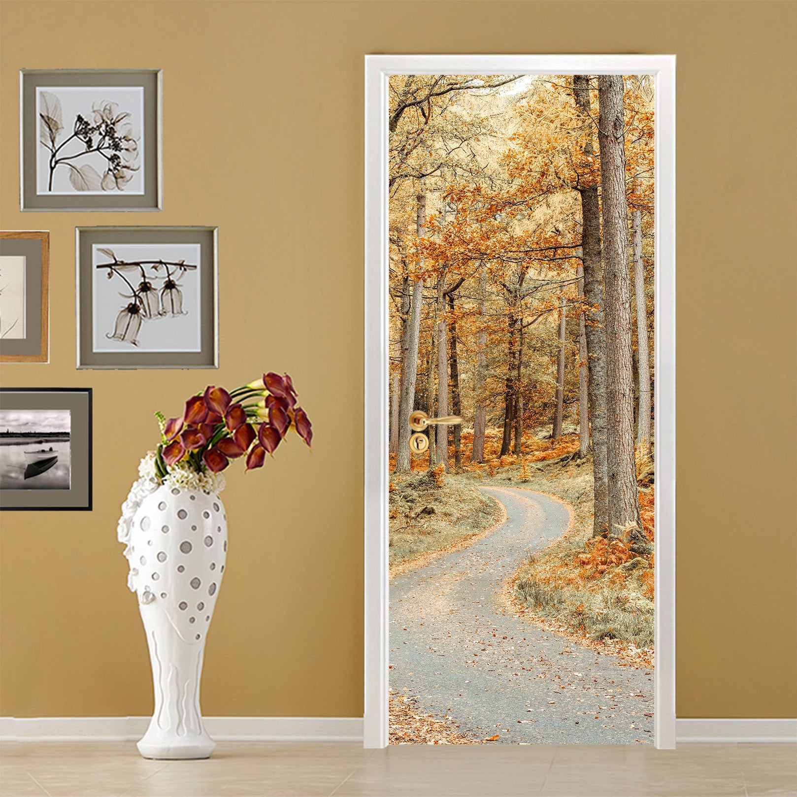 3D Path Woods 10207 Assaf Frank Door Mural