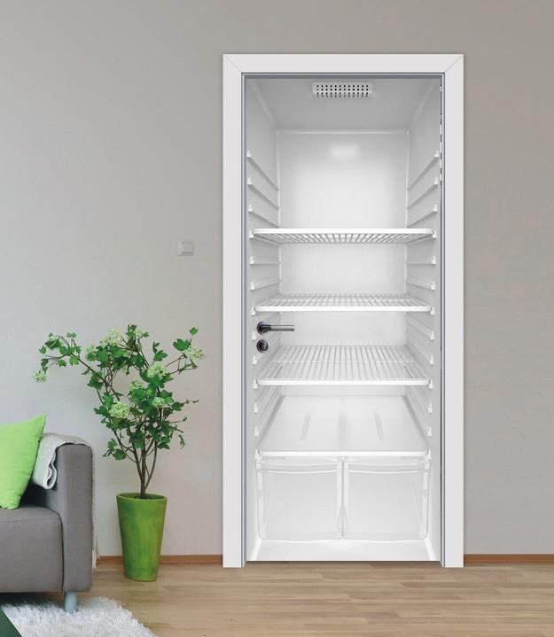 3D white cabinet storage room door mural Wallpaper AJ Wallpaper