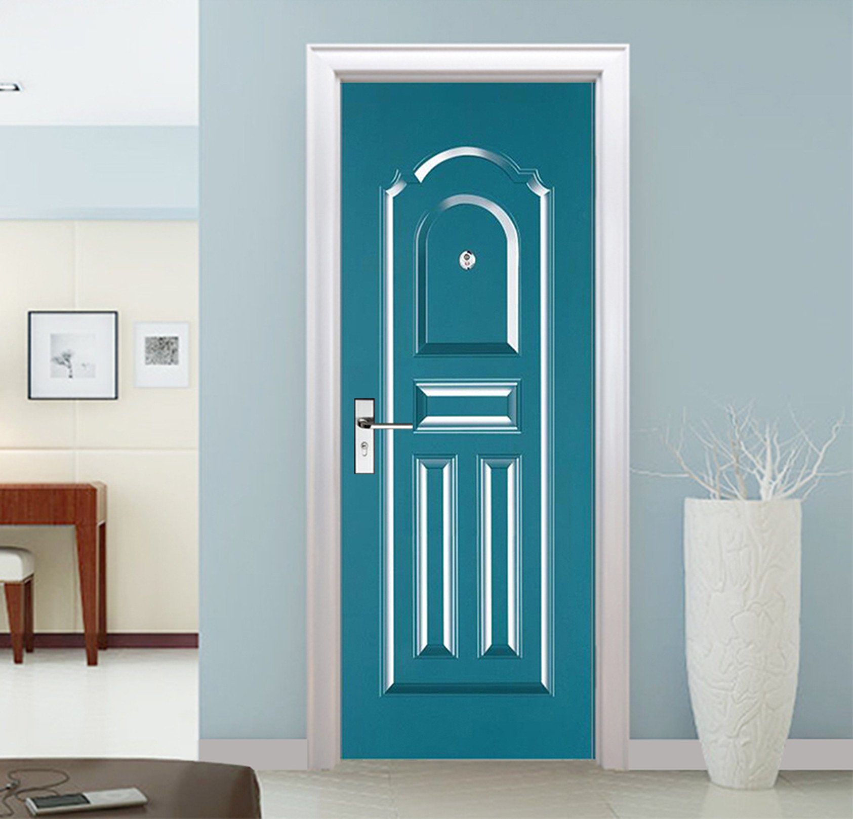 3D Classic Gate 40 Door Mural Wallpaper AJ Wallpaper
